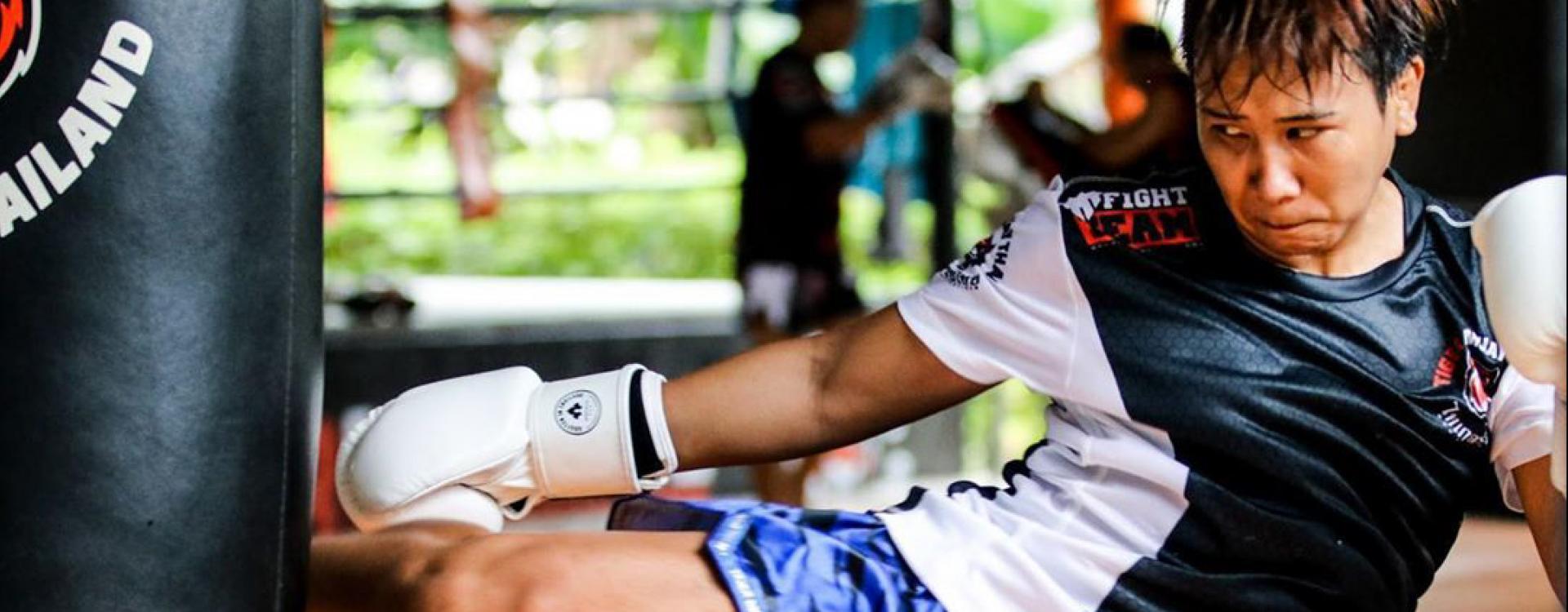 This martial artist fought her way from the farmlands of Thailand to