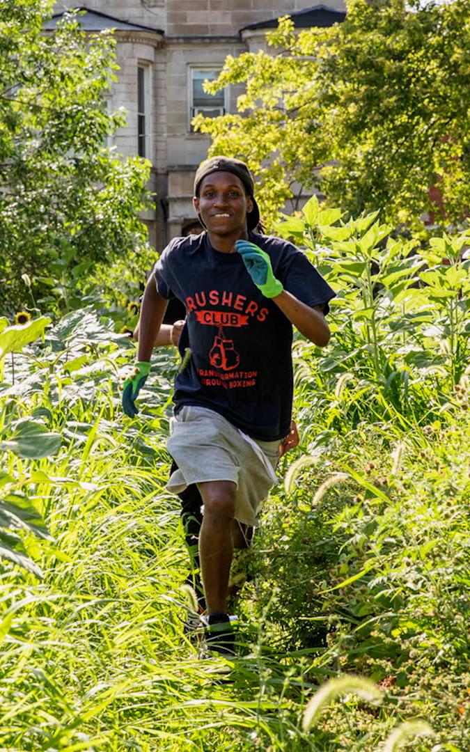 Beautiful News- Happy Youth in the gardens