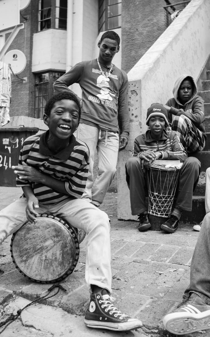 Kids playing instruments