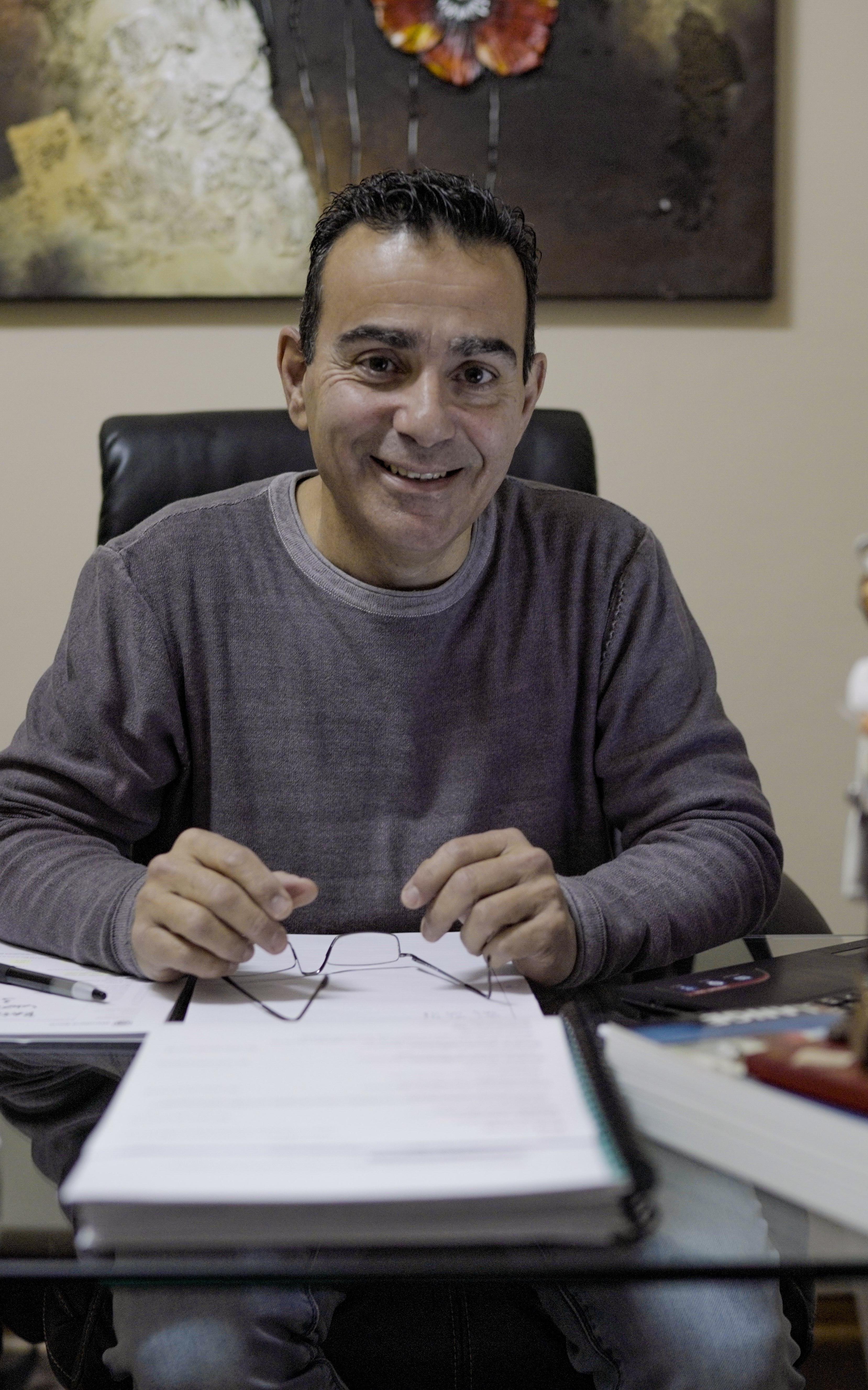 He didn't give-up on pursuing his dream of getting his own clinic to help patients.