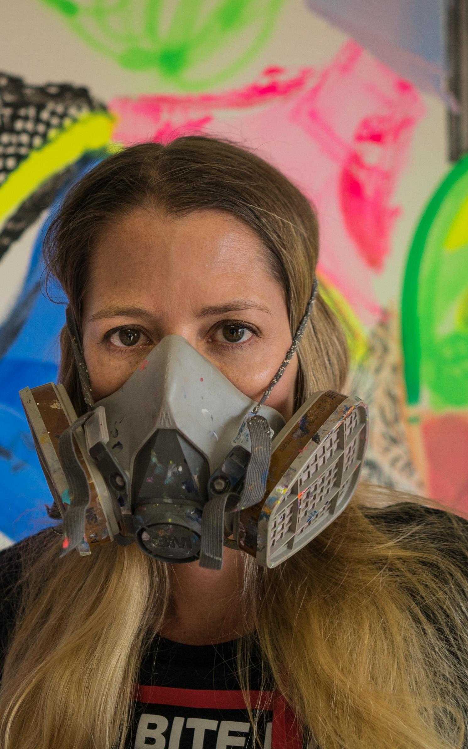 “We all have the capacity to make a difference.” This artist fights injustice with a spray can