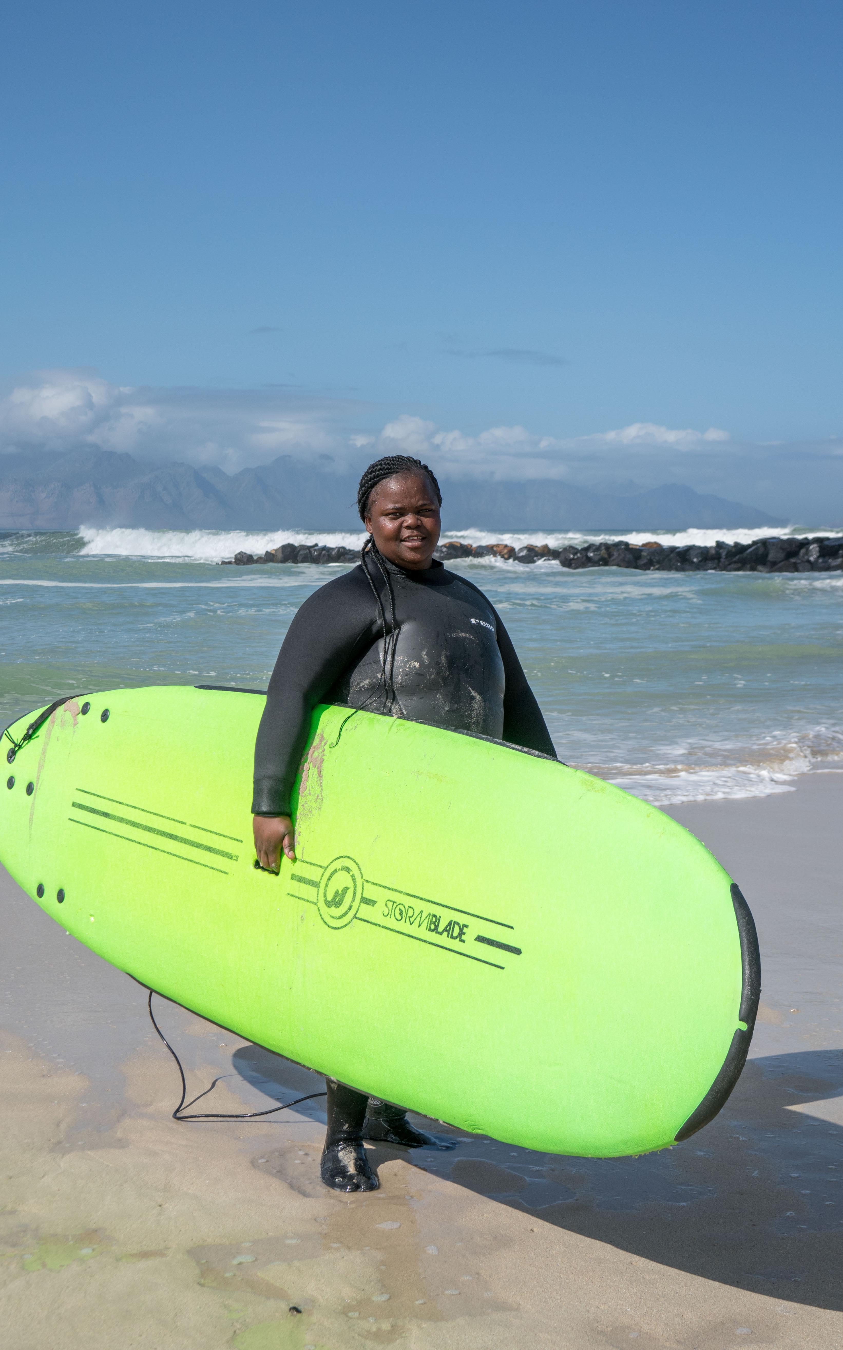 The surfer riding the wave of body positivity