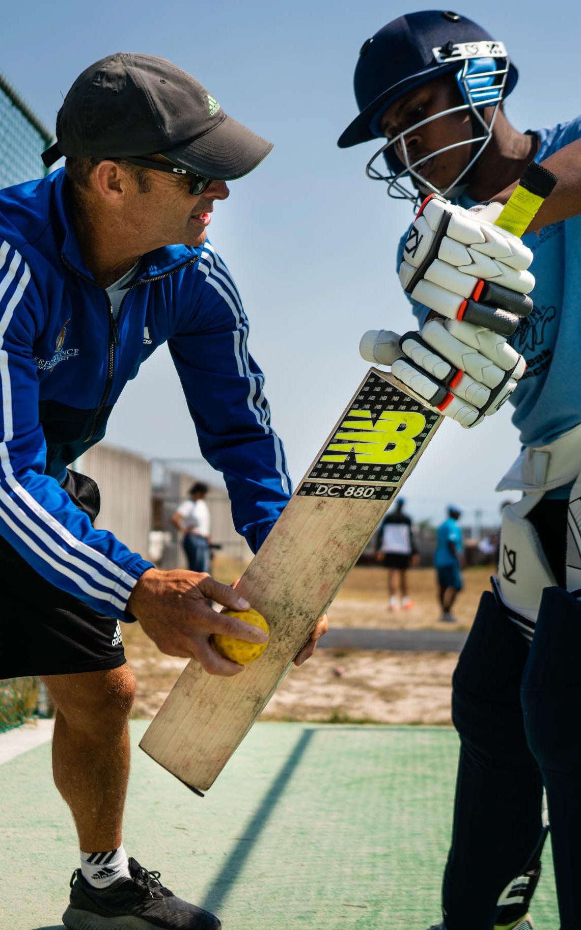 The cricket icon levelling the playing field to coach kids in Khayelitsha and enable sporting diversity