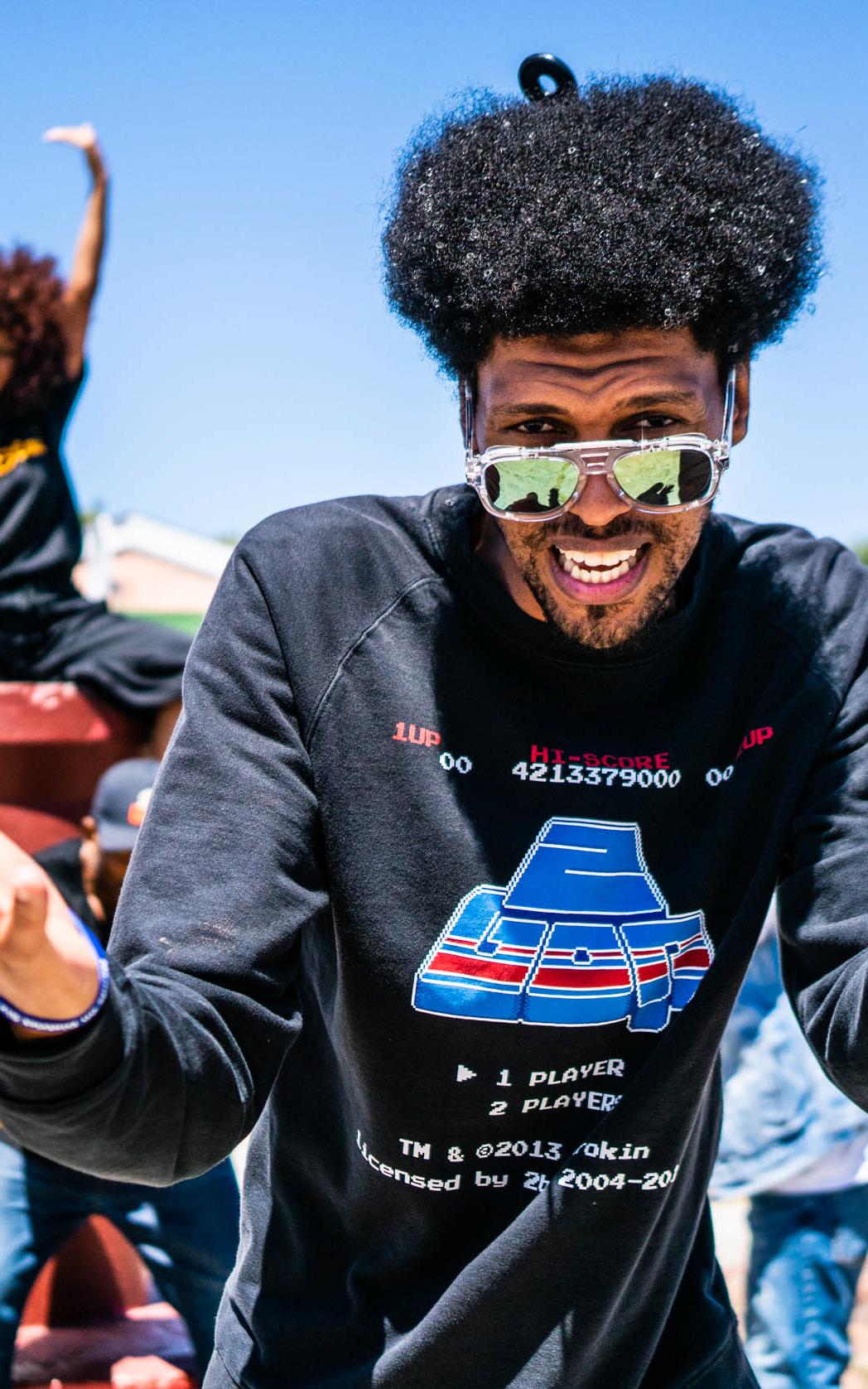 The hip-hop artist making music out of a bad reputation