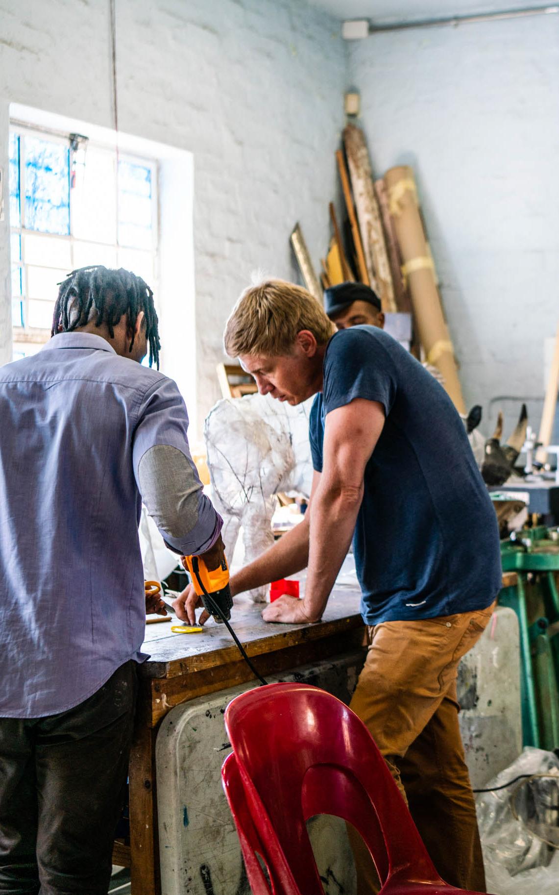 The designer bridging social divides with workshop of inclusion