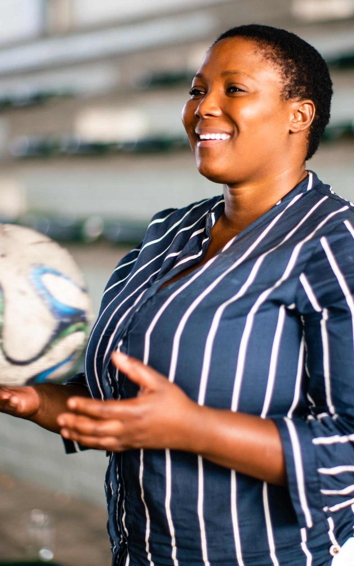 This community leader is helping kids thrive from the sports field