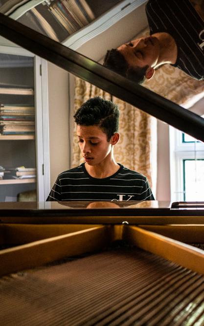 The pianist who harnessed his talent with an iPad