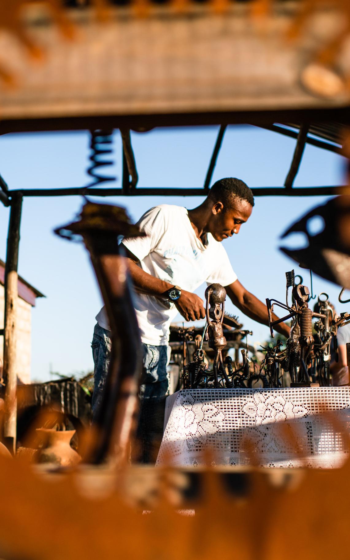 Meet the artist welding a future out of scrap metal