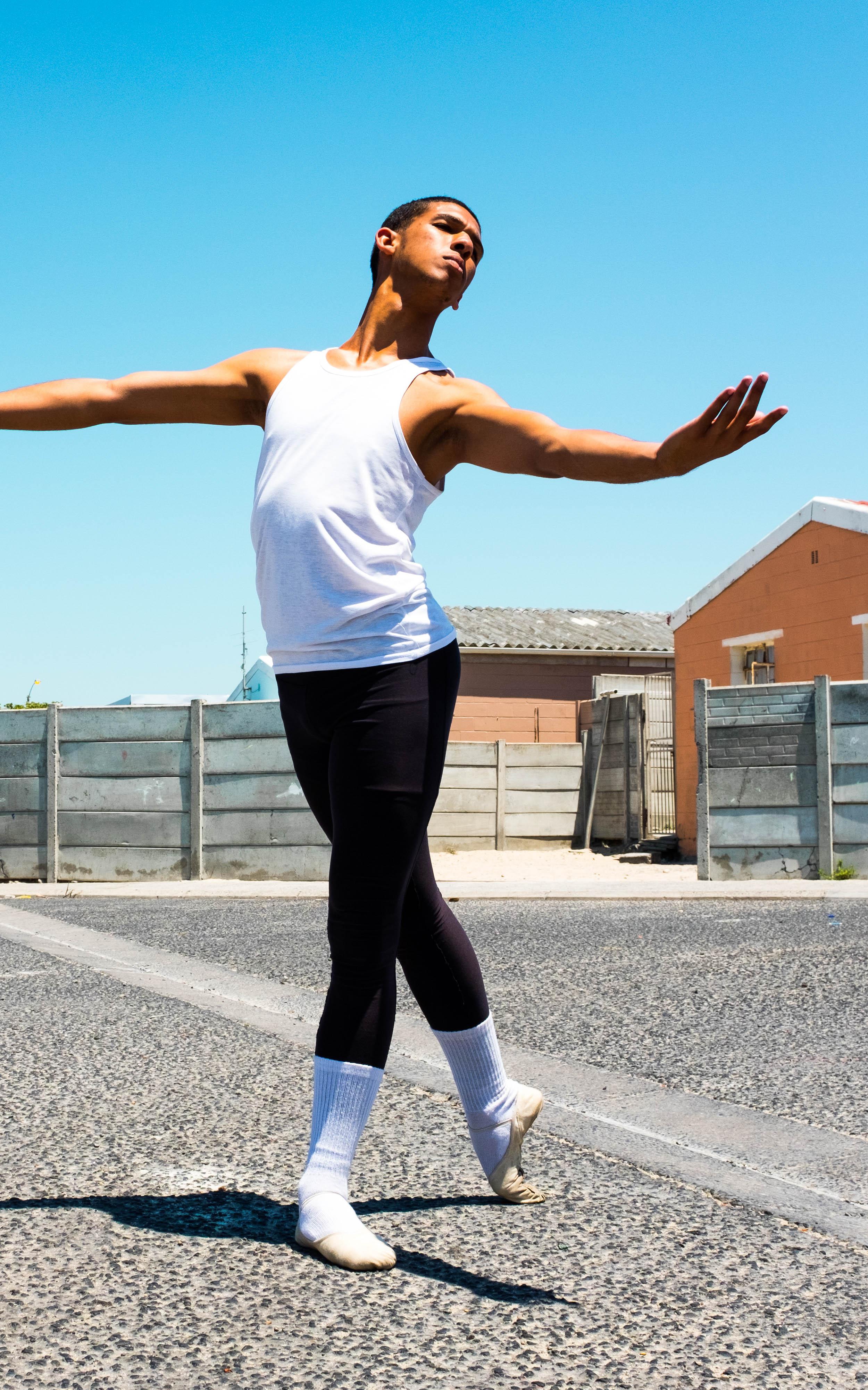 Boy in Ballet Shoes.