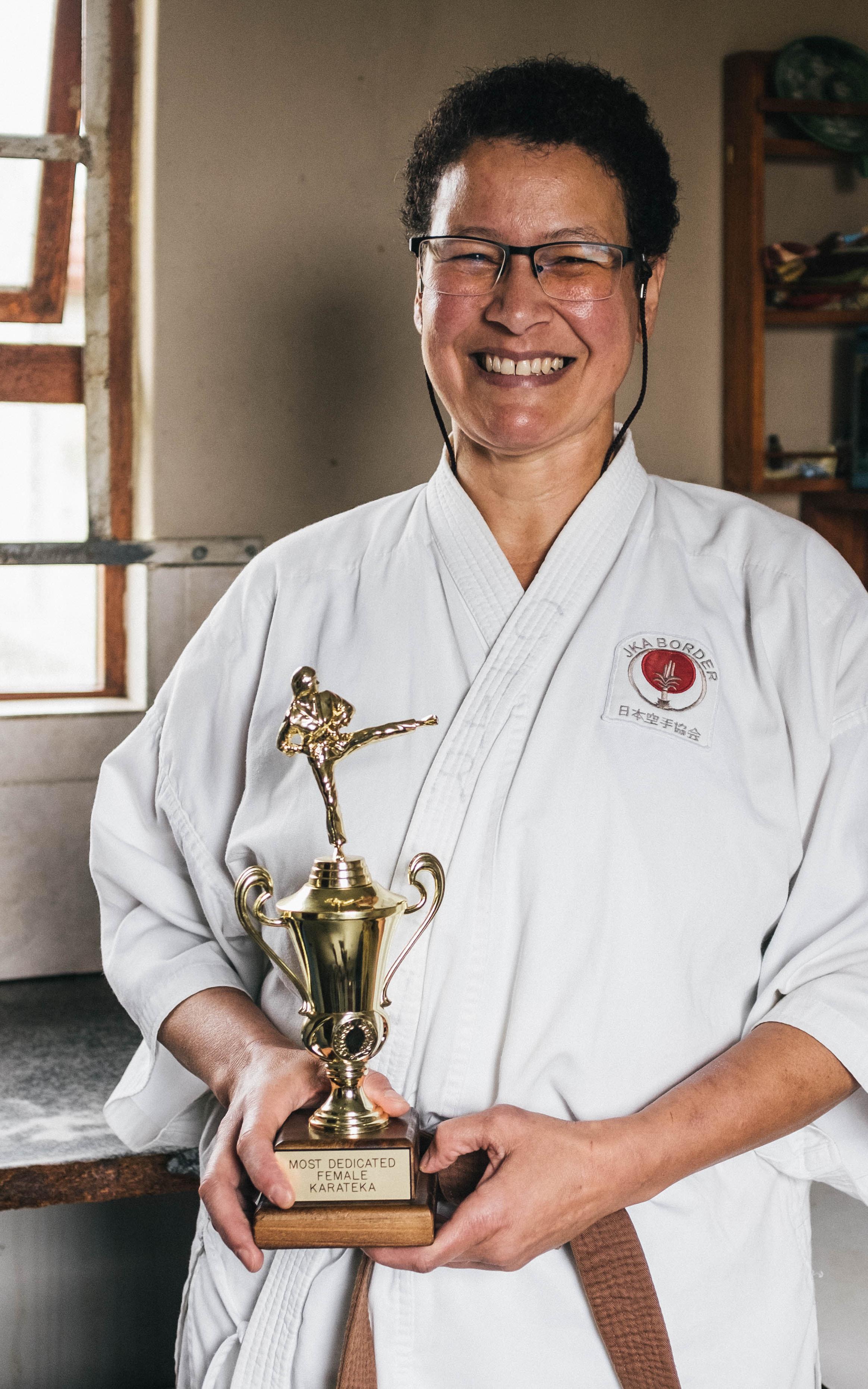 Self-confidence comes from within. How this nurse fought depression in the dojo