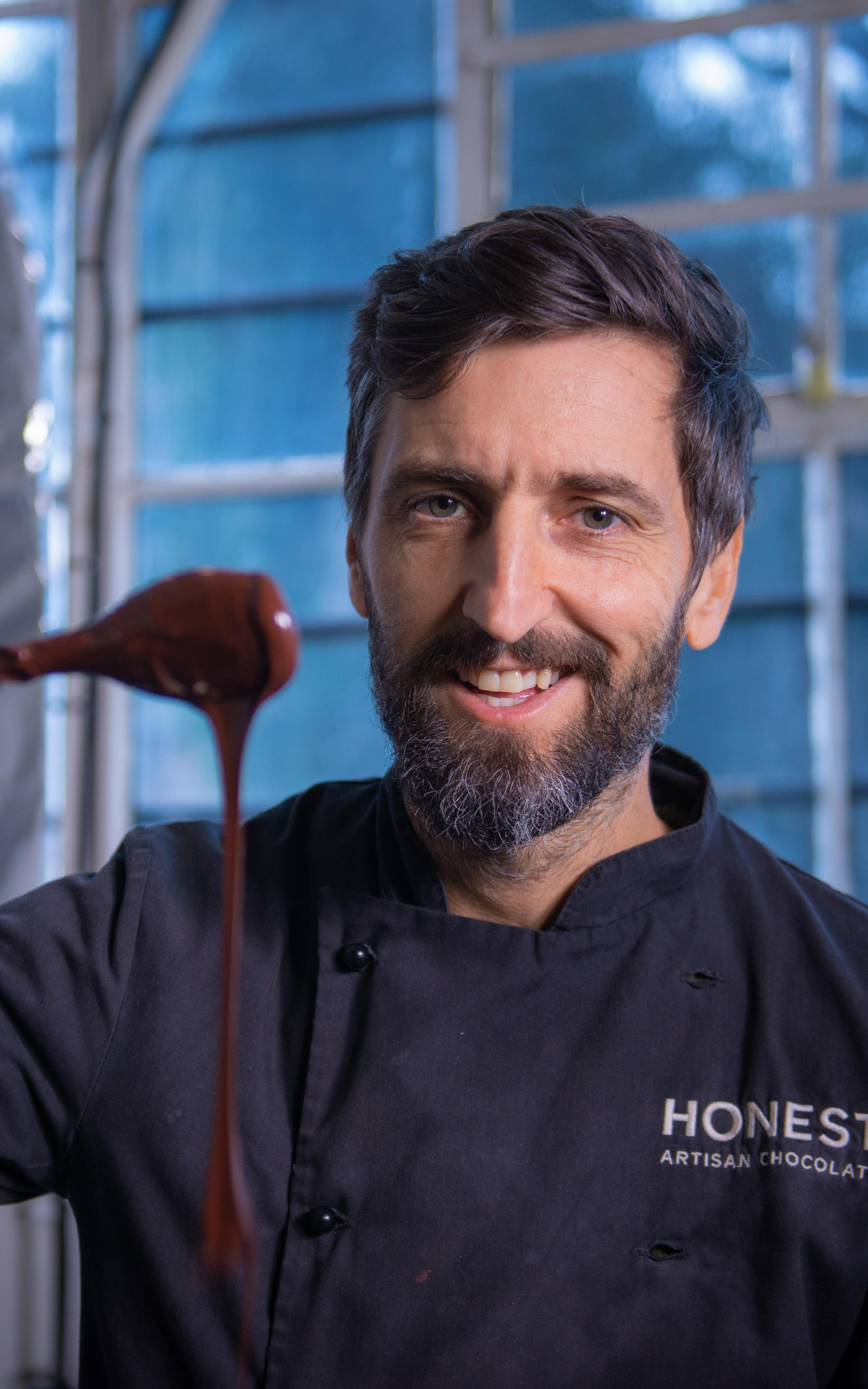 Gird produces chocolate the old-fashioned way – by hand.
