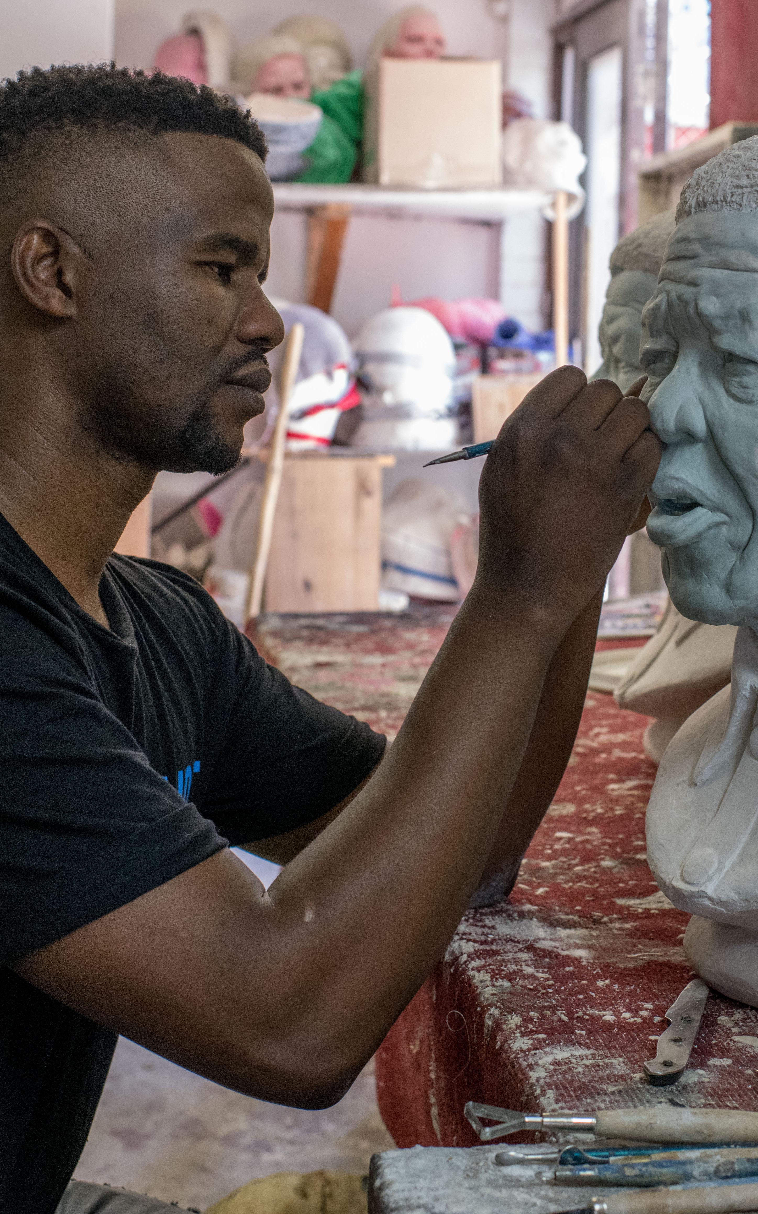 the artist determined to open South Africa’s first wax museum