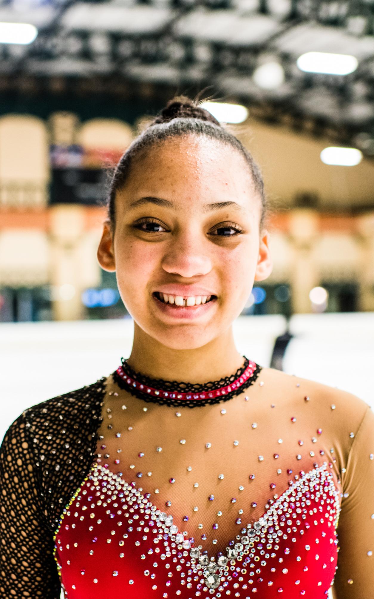 The 13-year-old international gold medalist set to become South Africa’s best figure skater