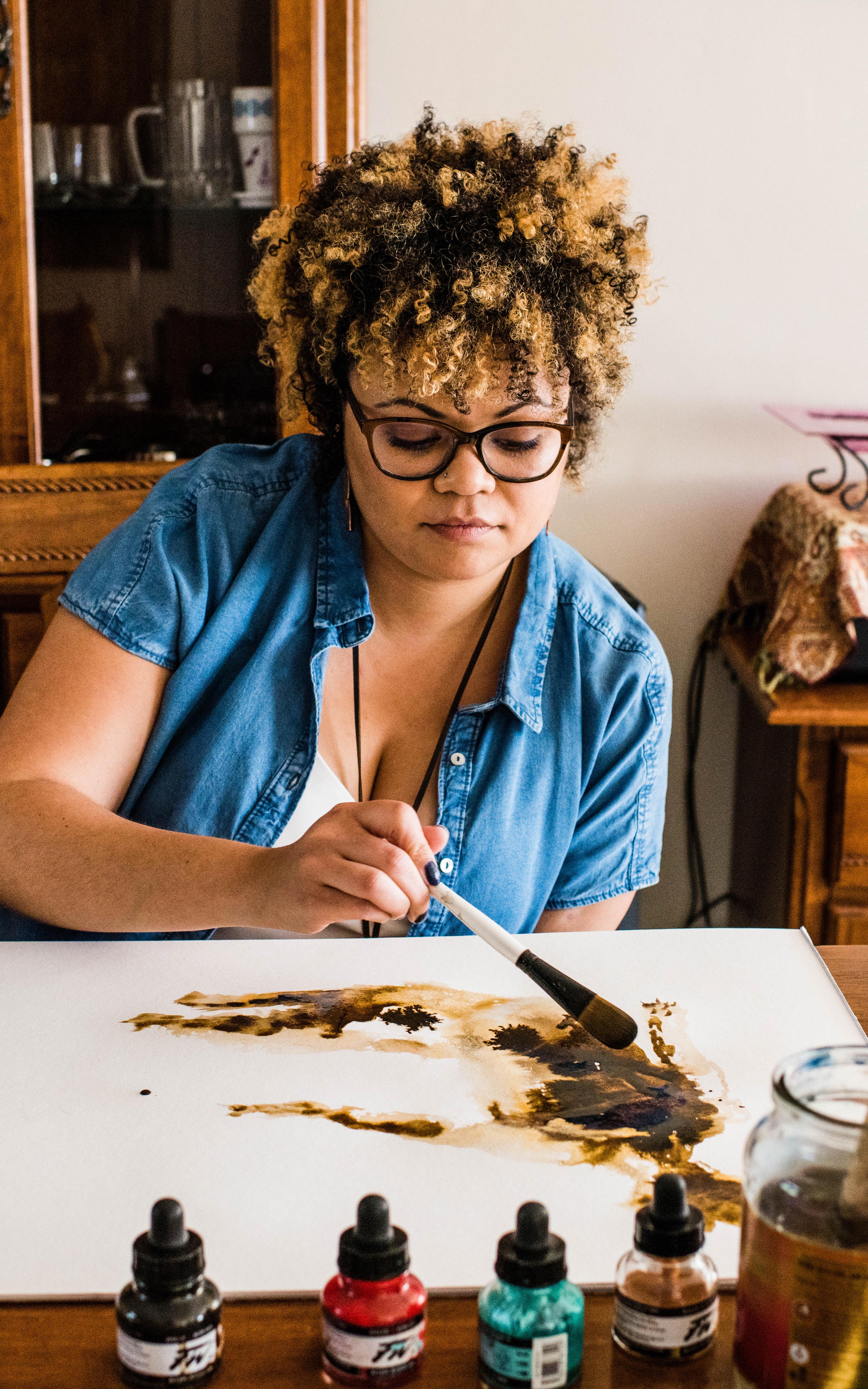Painting made her recover from depression