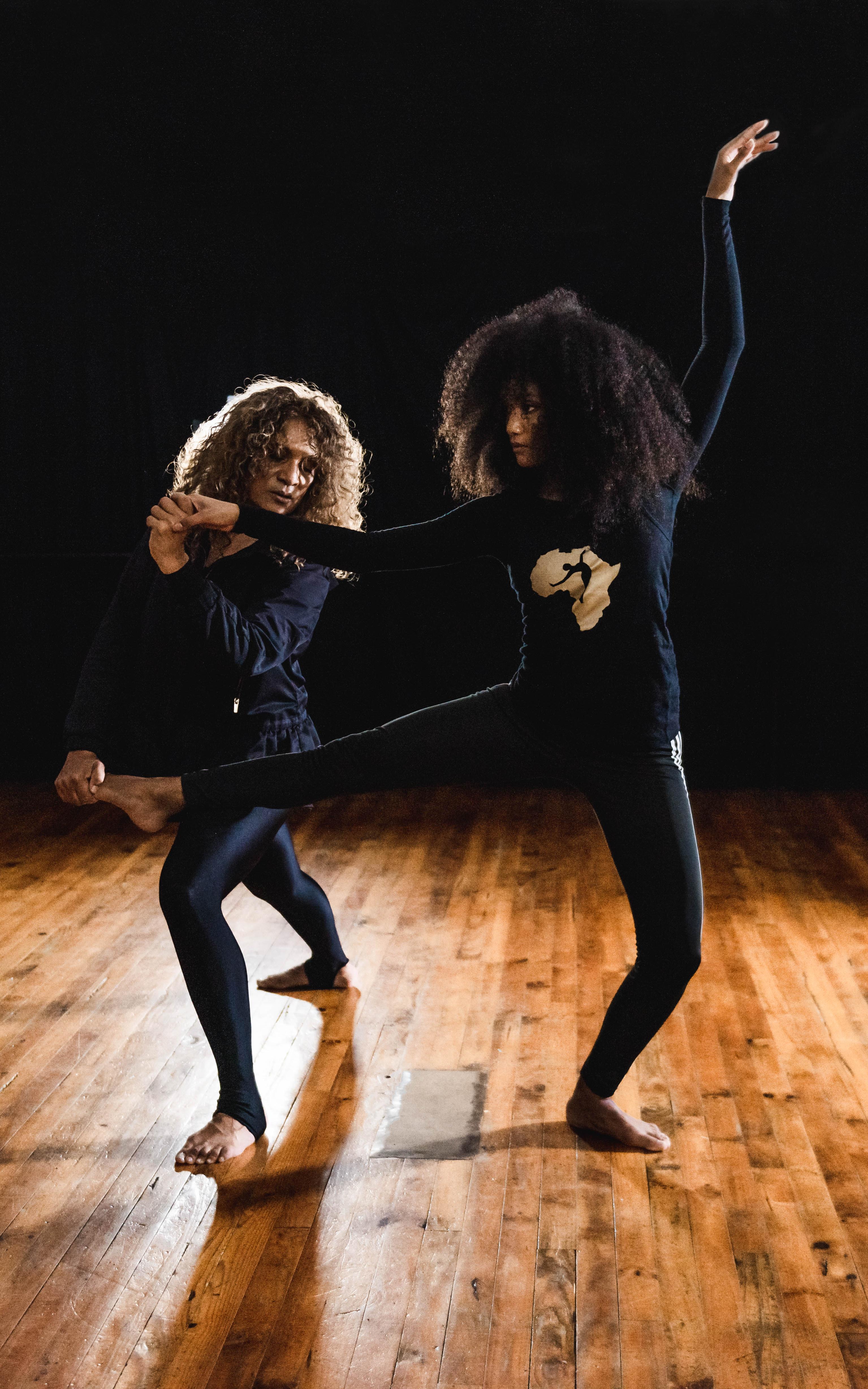 The dancer freeing people from oppression.