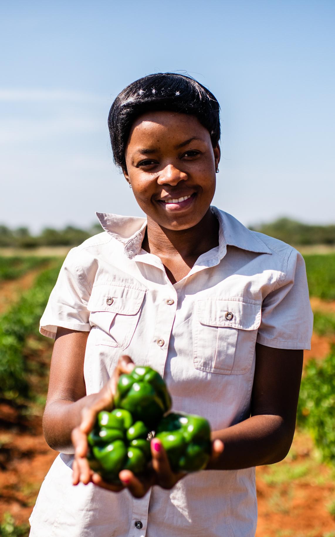 Accumulating an income and abundant harvest pushed Mahlatse.