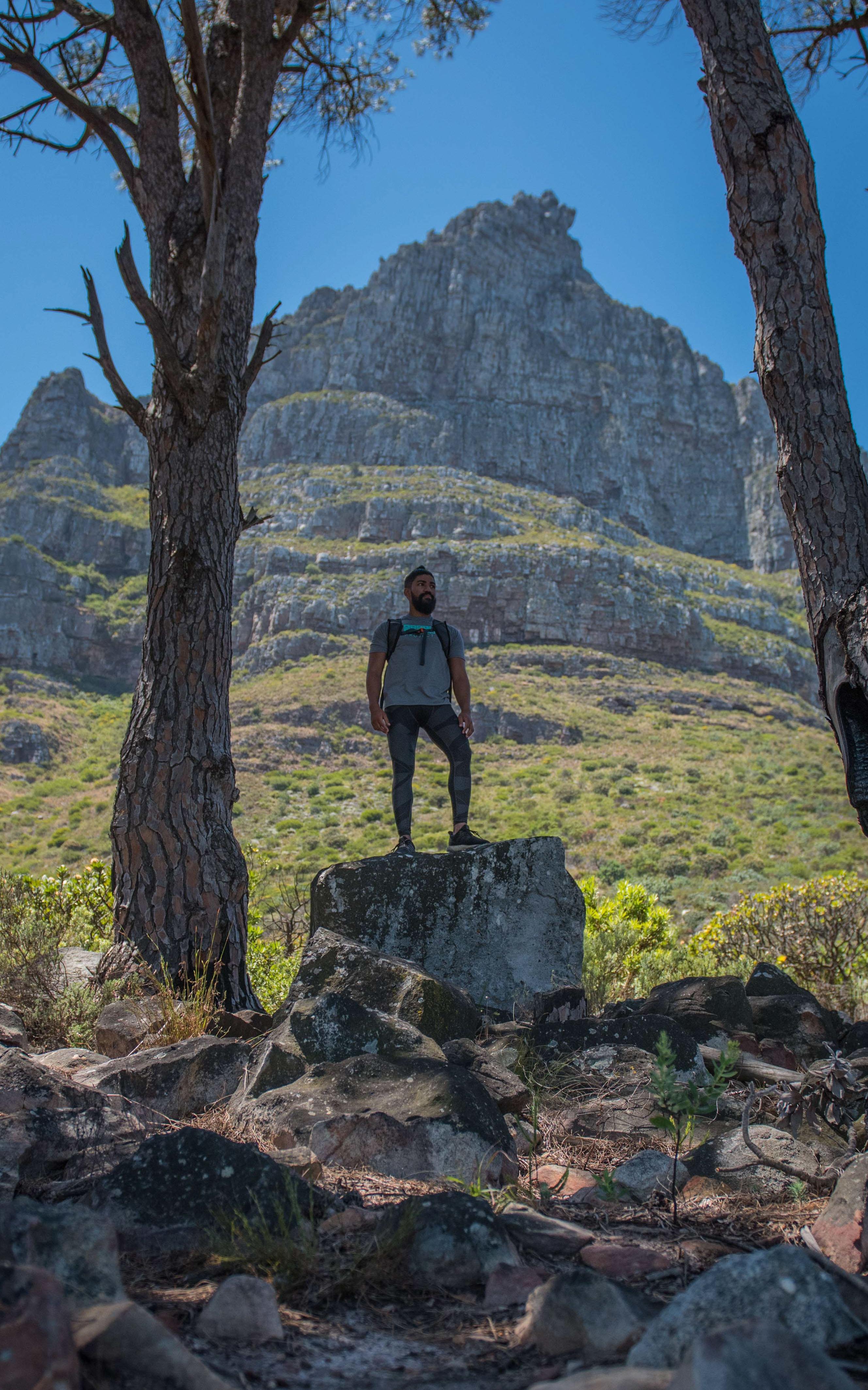 Meet the hiker leading children down the path to safety