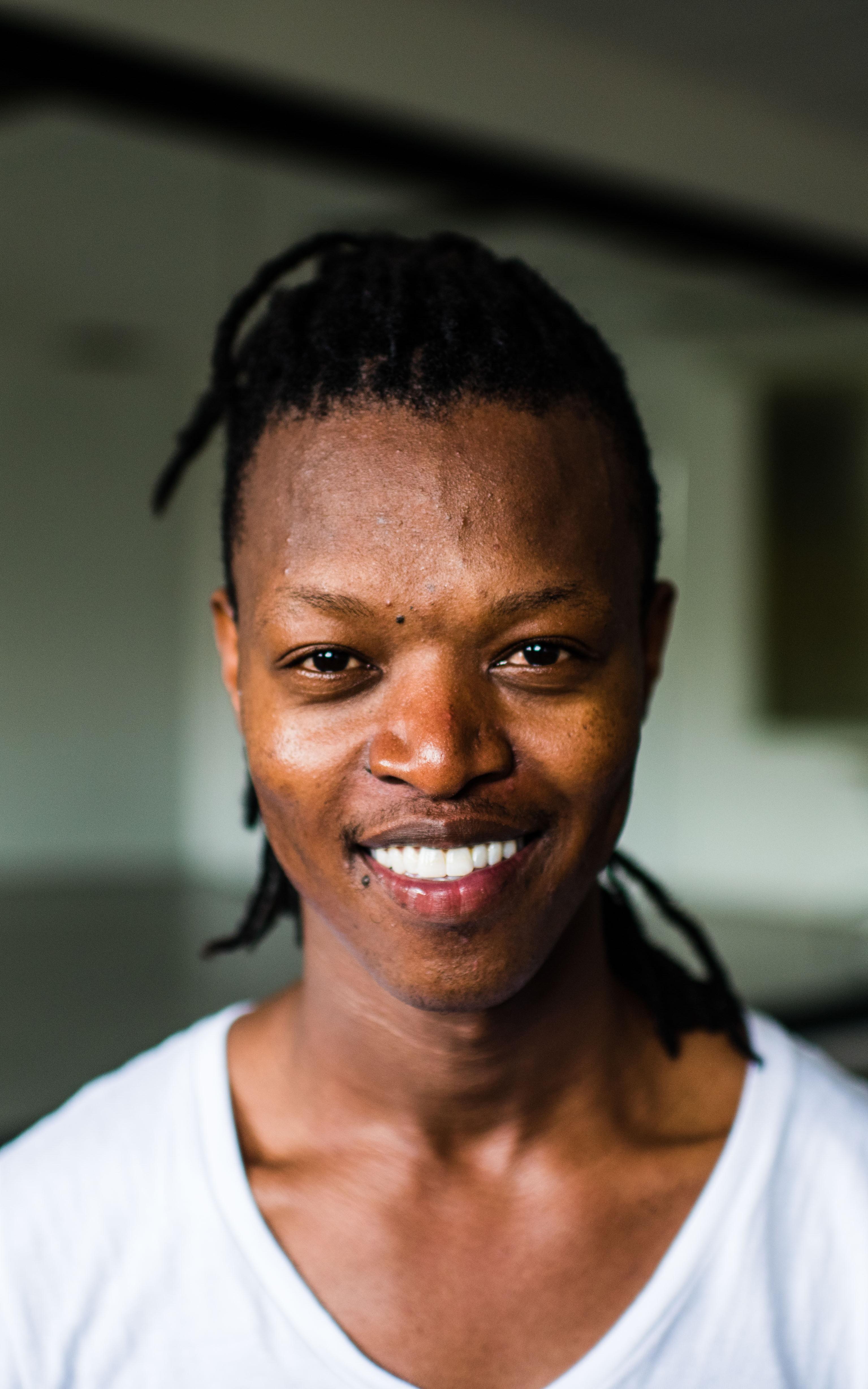Man smiling at camera