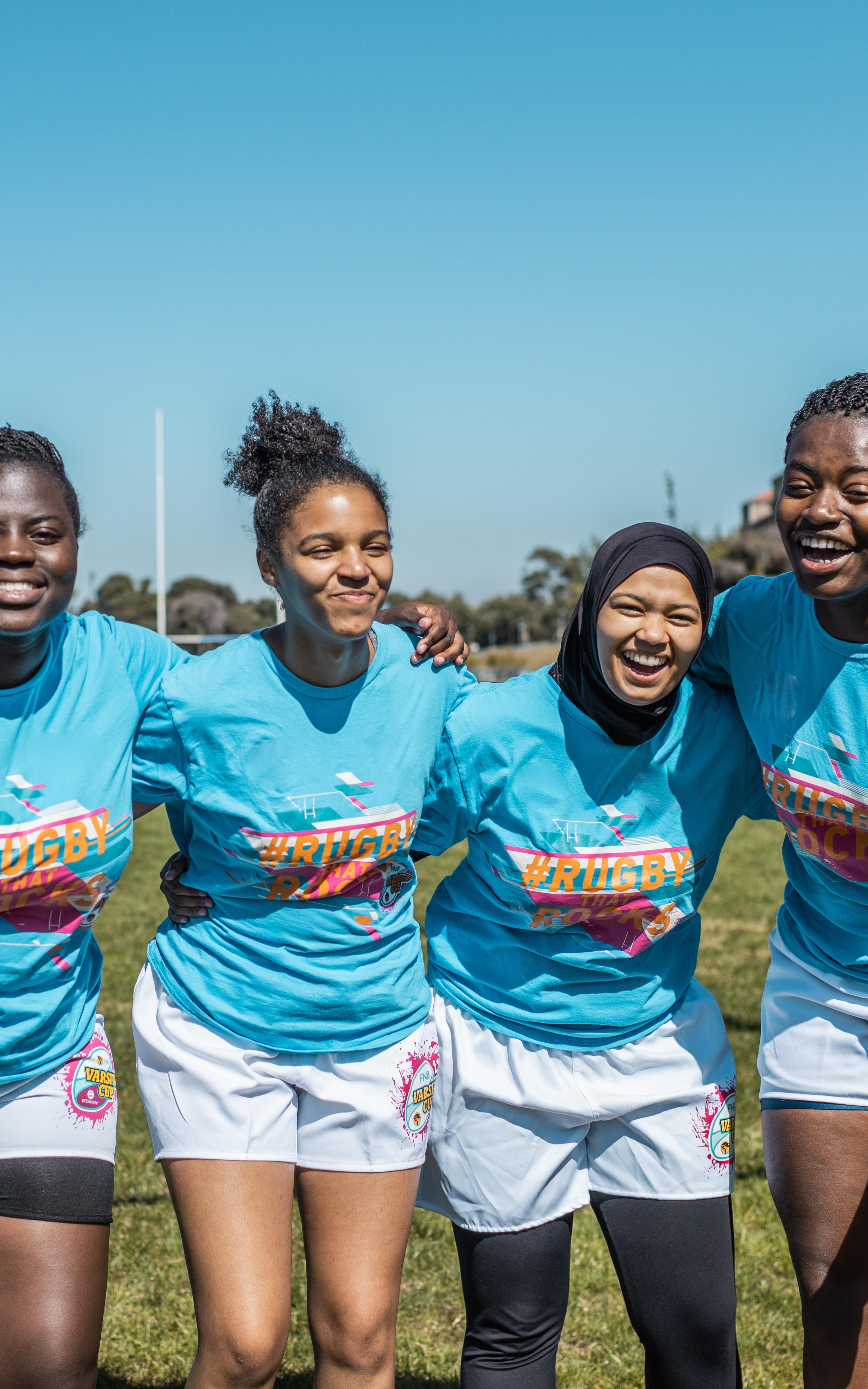 women rugby players, learning coding, and a salon to change lives.