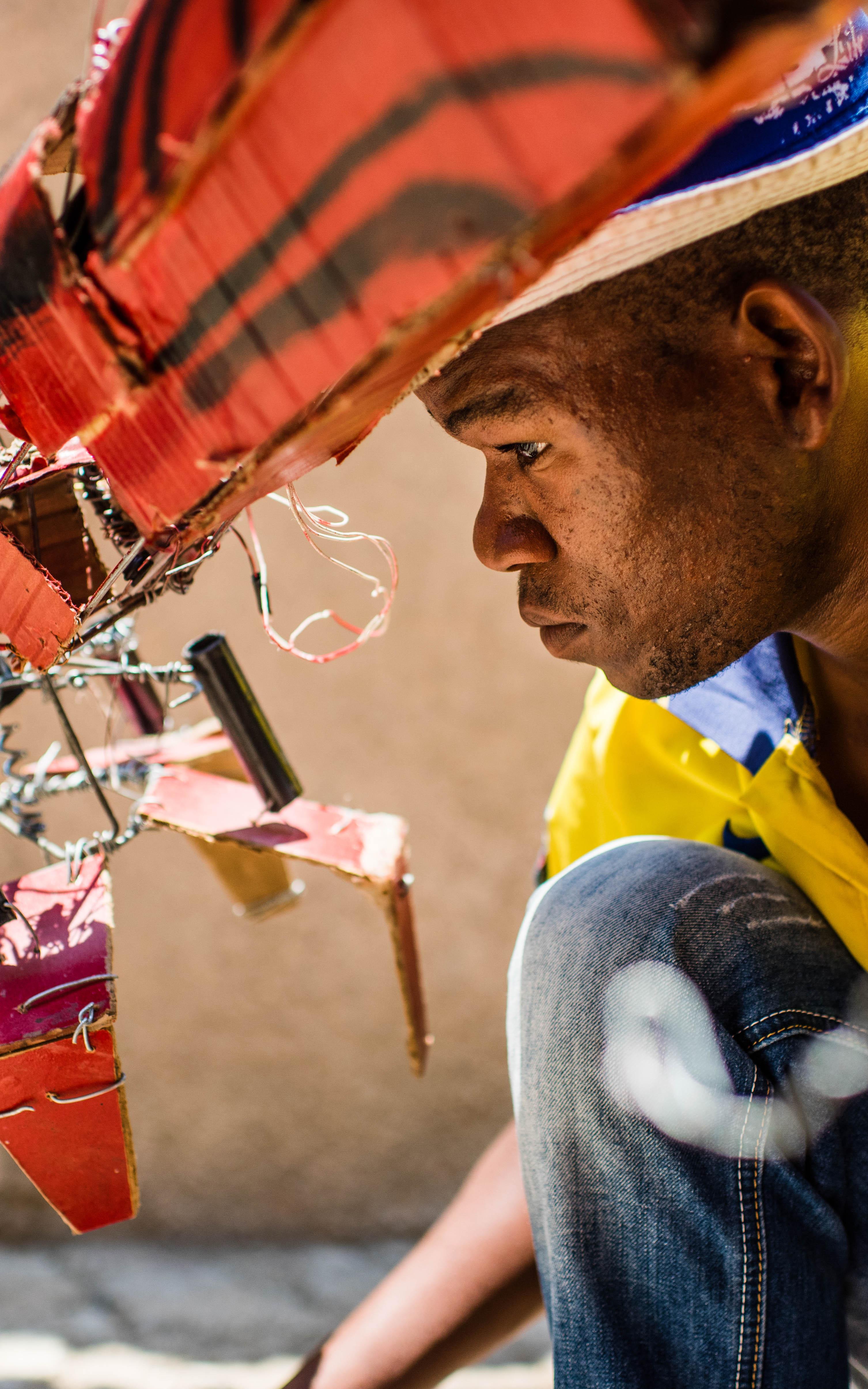 This self-taught inventor is beating poverty and unemployment by turning trash into an education