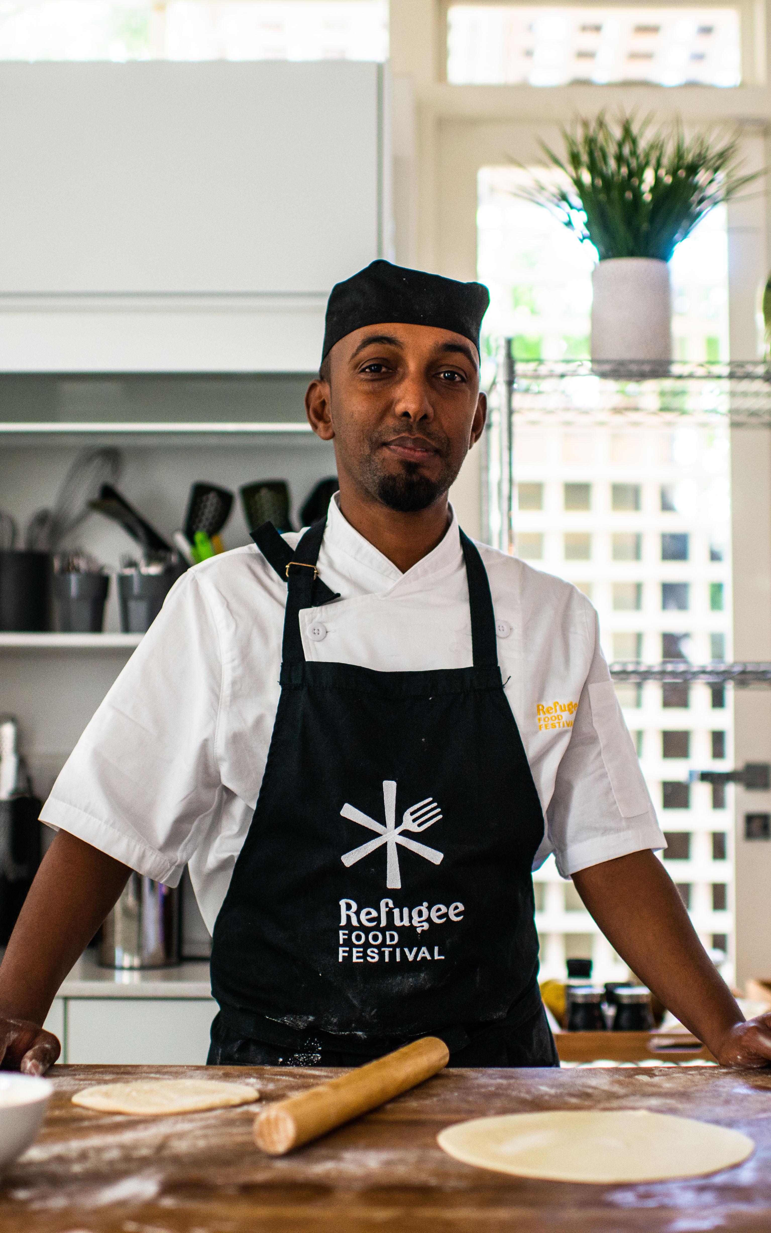 The chef who fled Somalia to express himself in the kitchen 