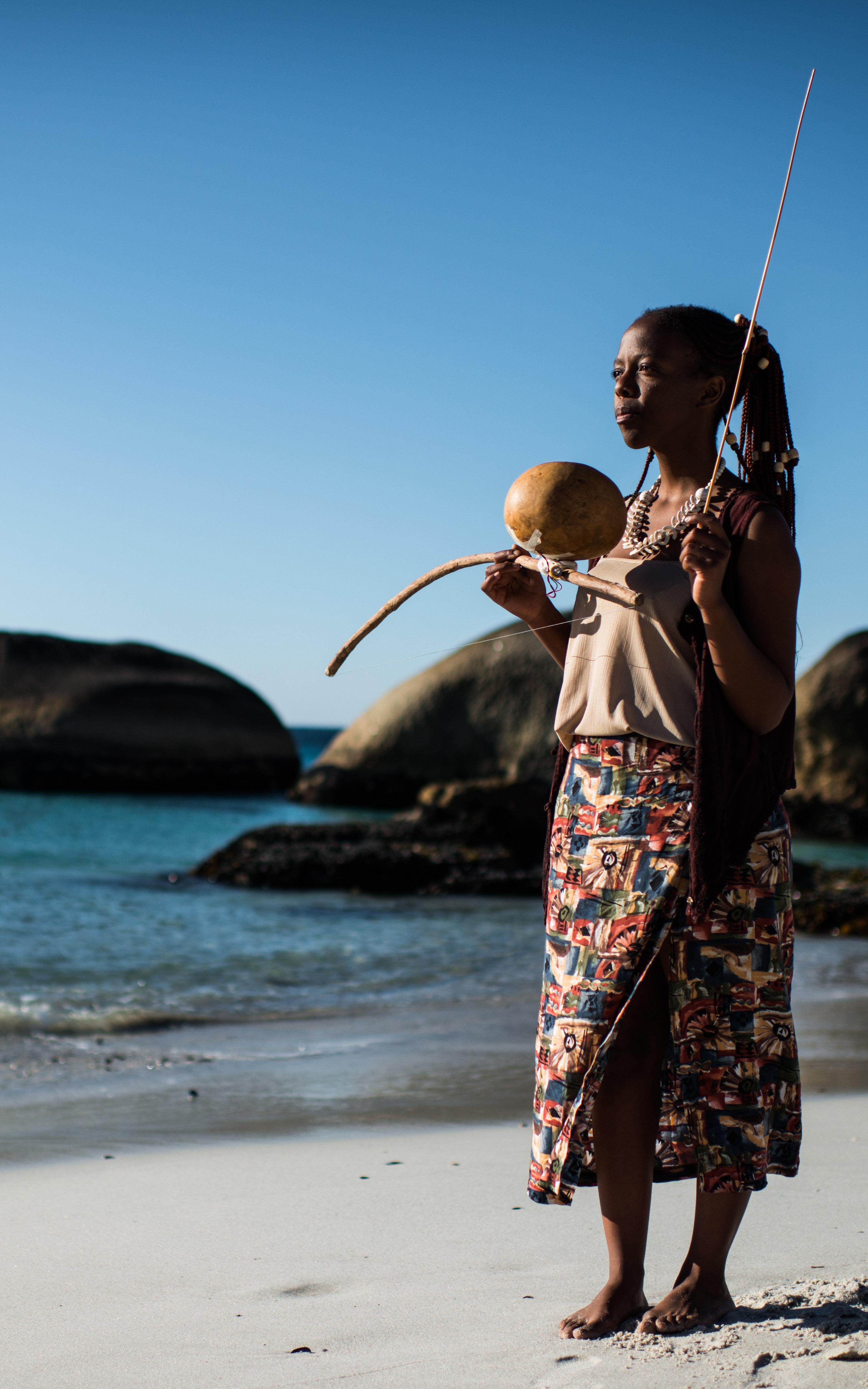 Music, lyrics and a calabash. Meet the jazz singer preserving her heritage with indigenous instruments 