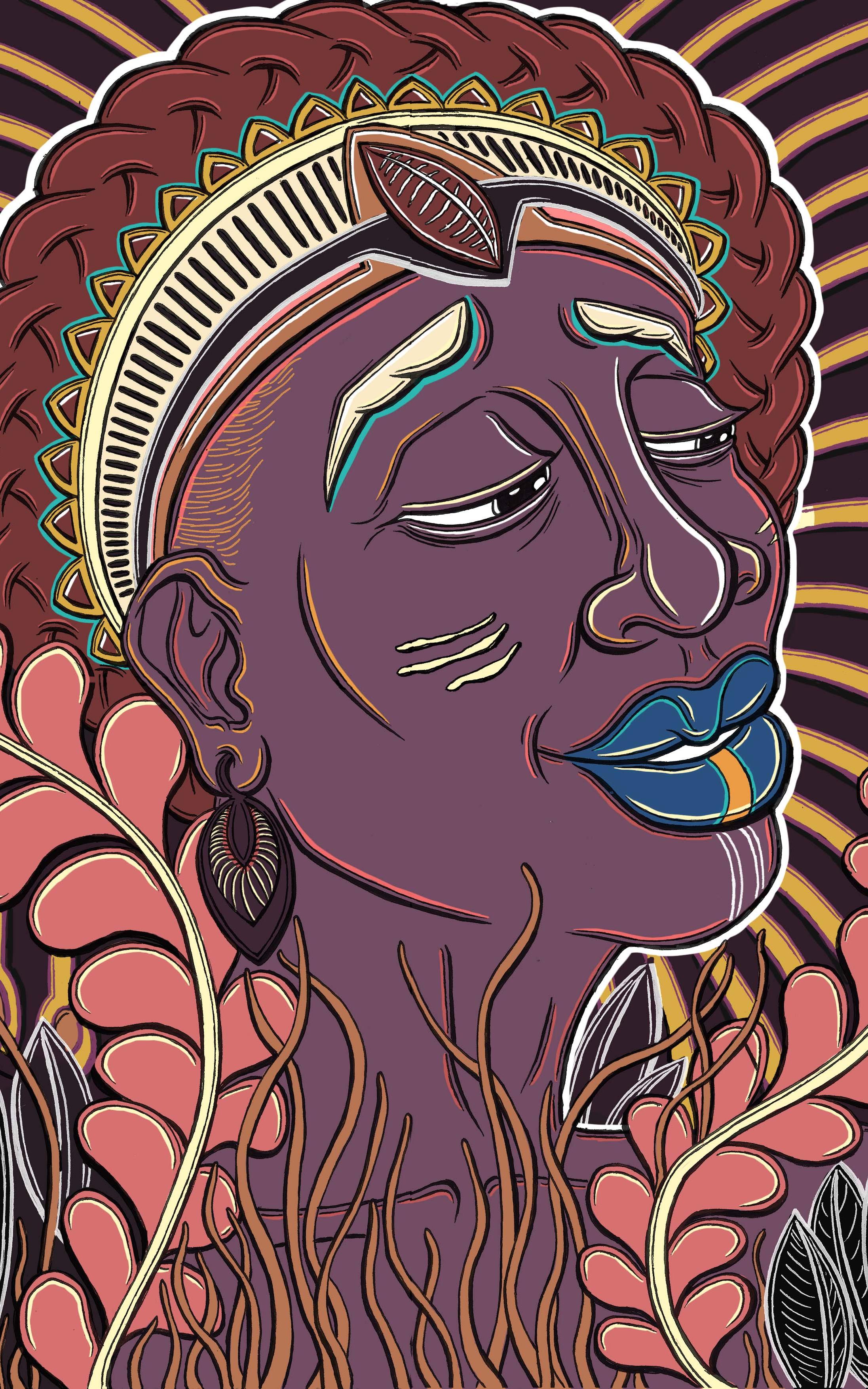 Zinhle Zulu is the modern-day praise poet celebrating her culture through illustrations