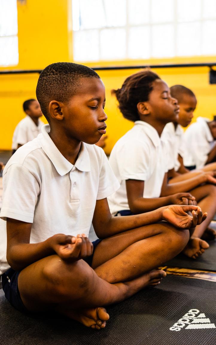 Yoga doesn’t just stretch the person, but also the mind and soul