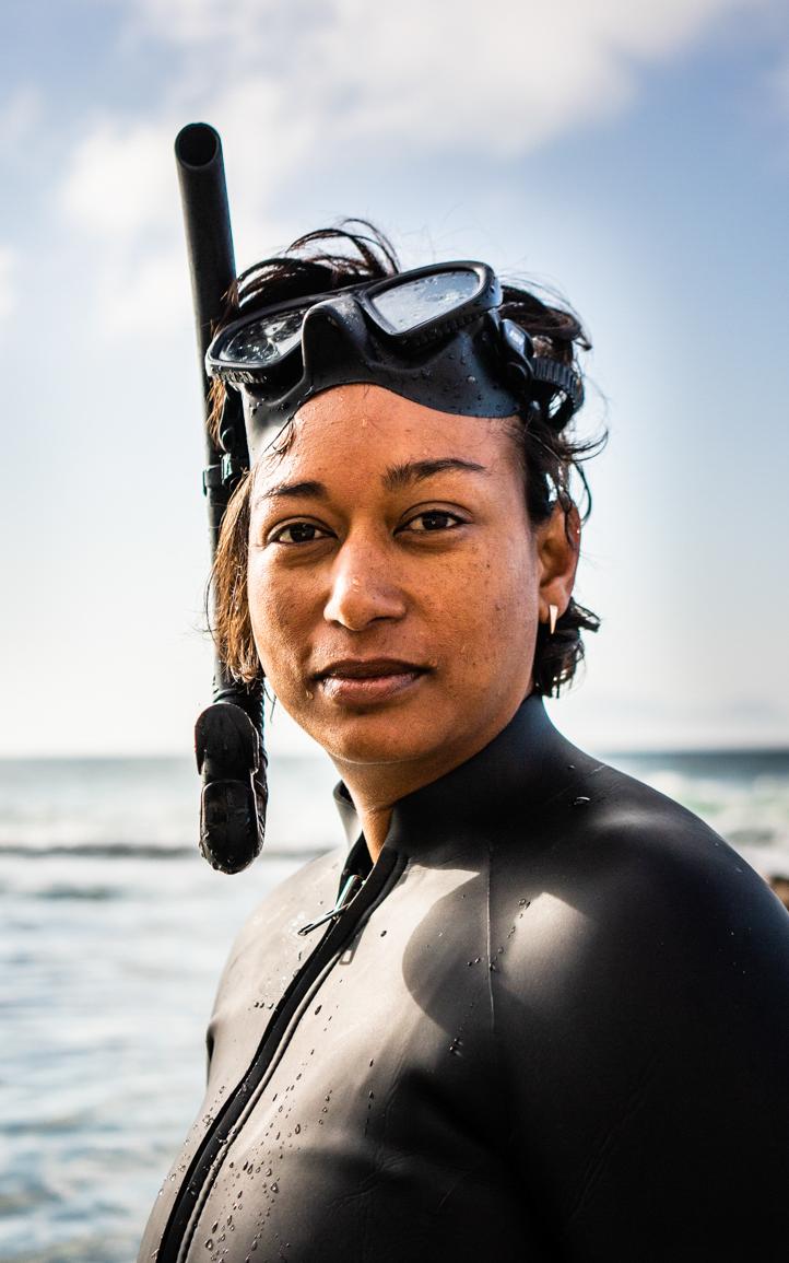 She is keeping South African seas healthy and plastic-free