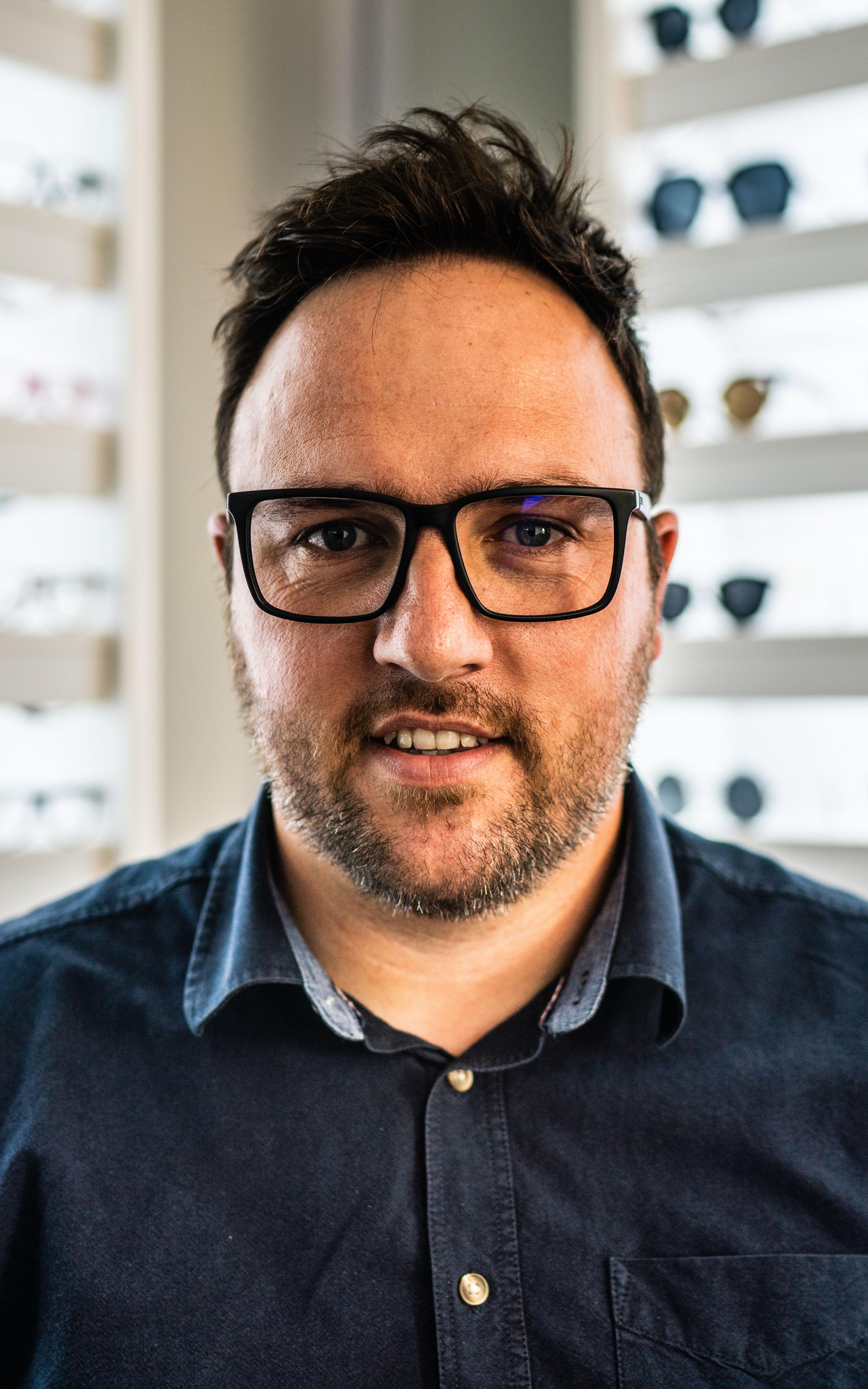 Man in glasses