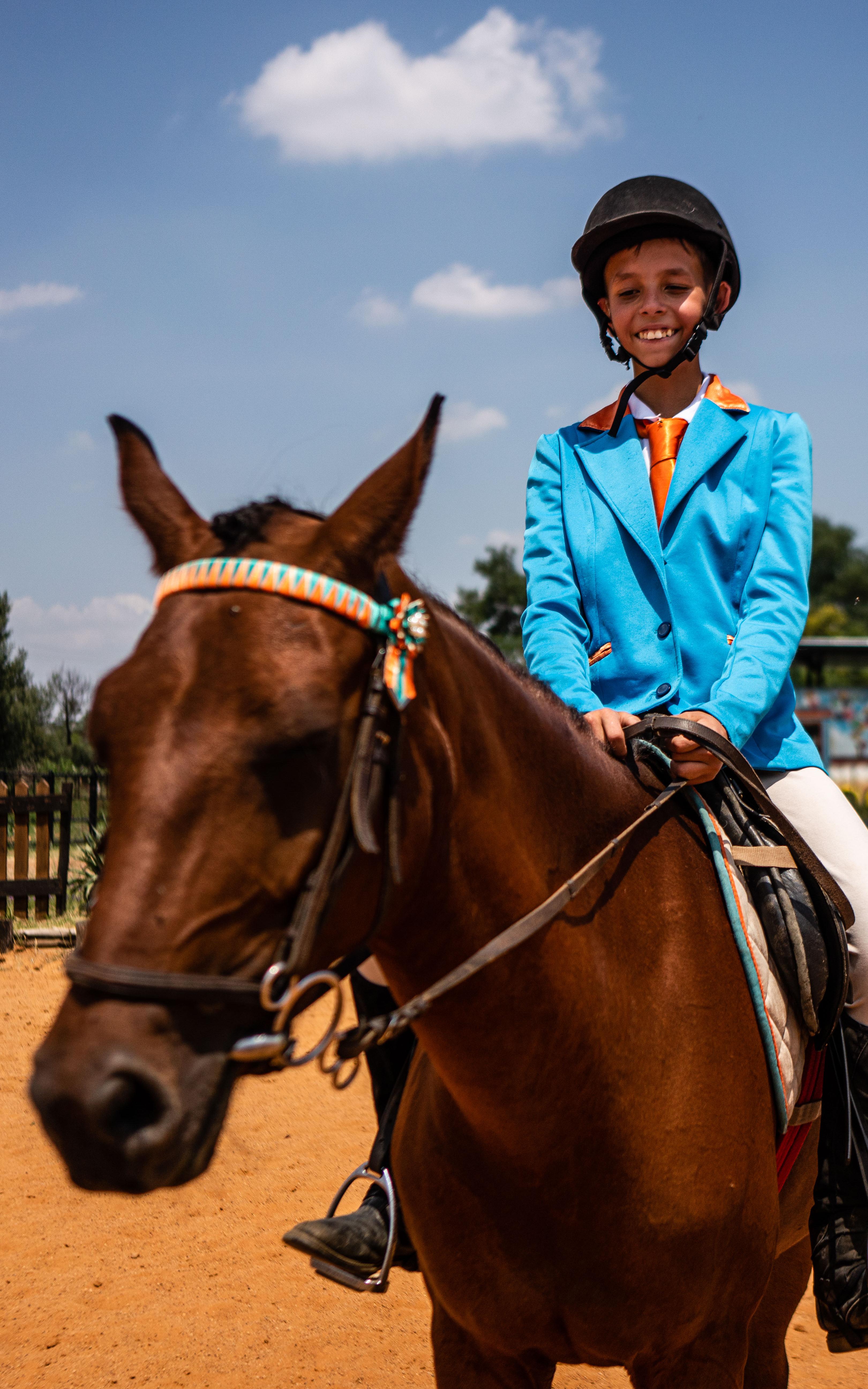 Boy on horse
