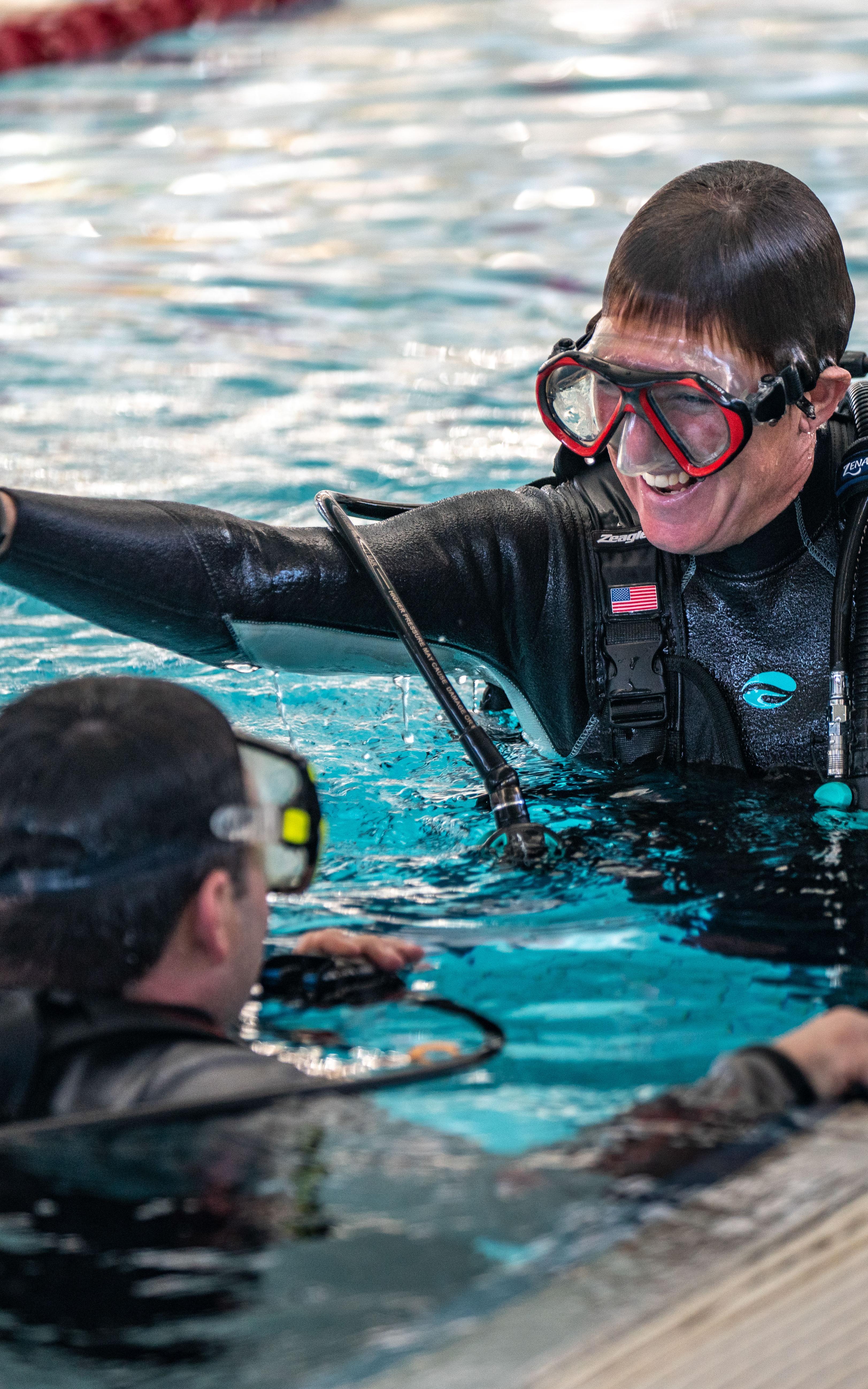 beautiful news scuba gym