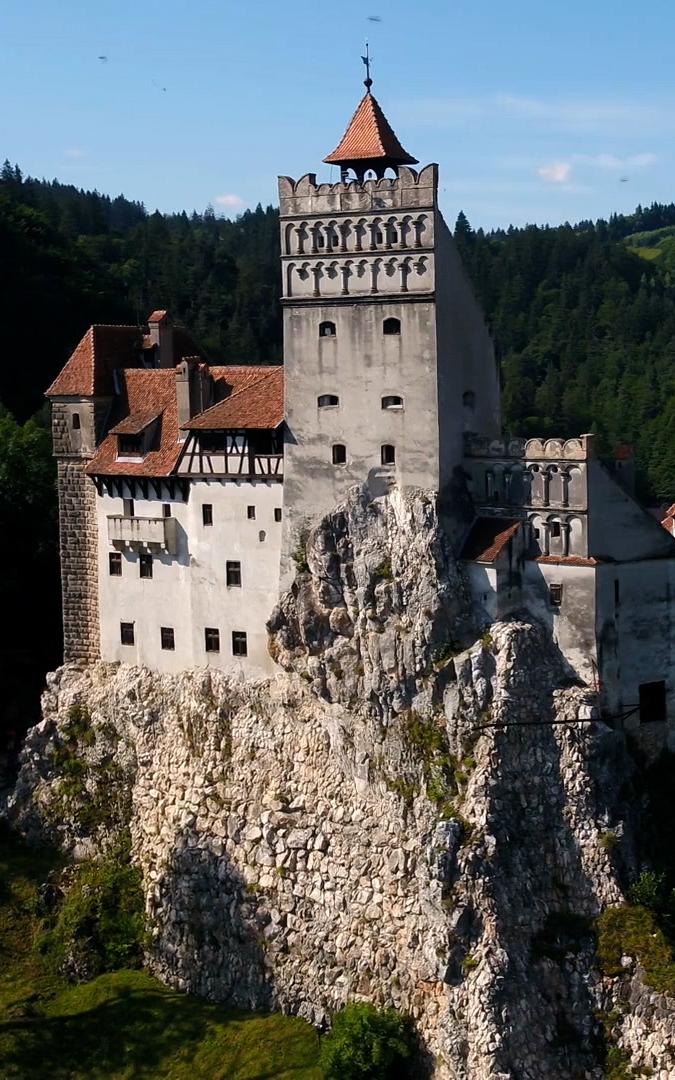 Beautiful News - Bran Castle built in the 1300s and is now a private museum in the Brașov landscape of Transylvania, Romania