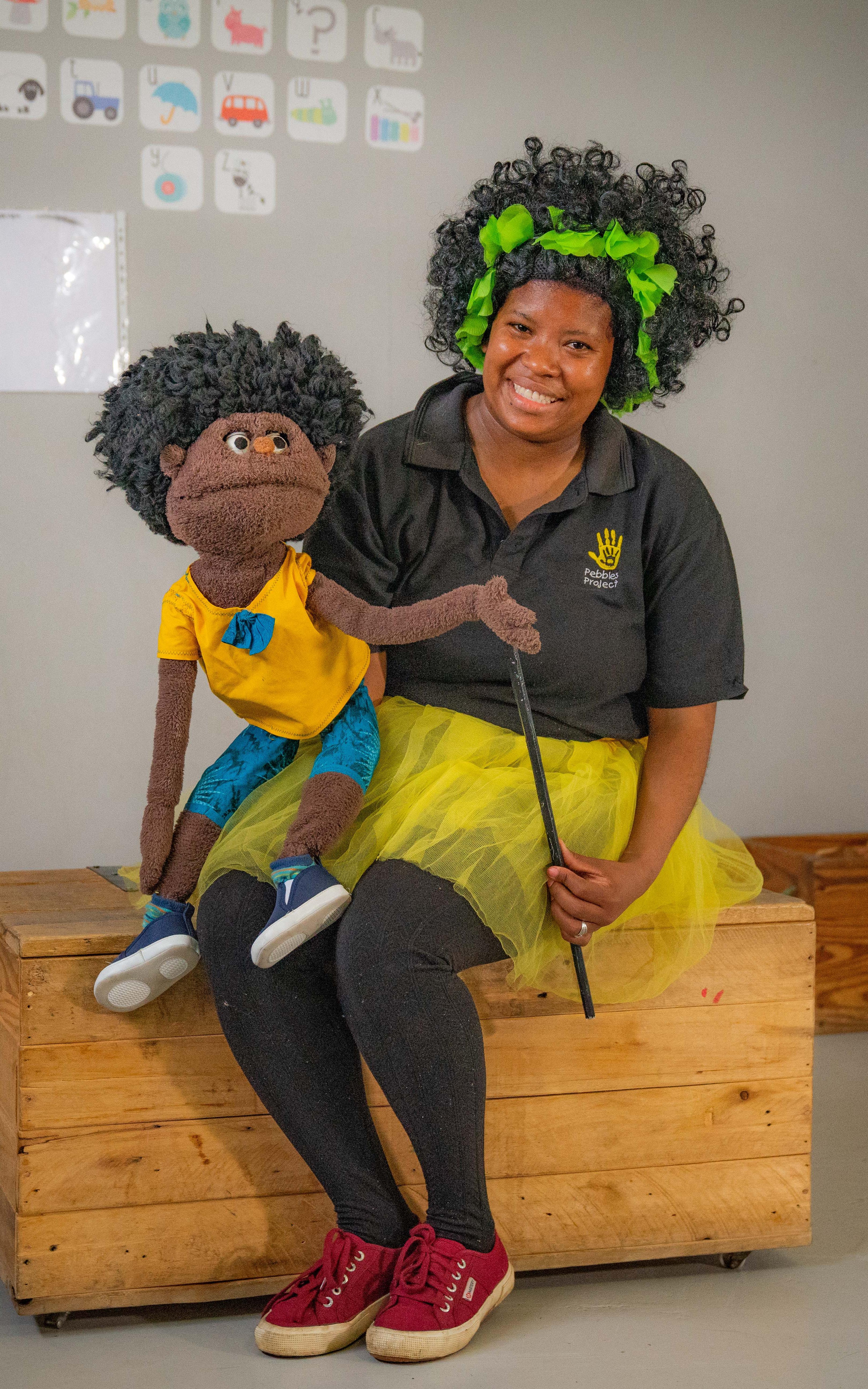 Puppeteering to inspire kids