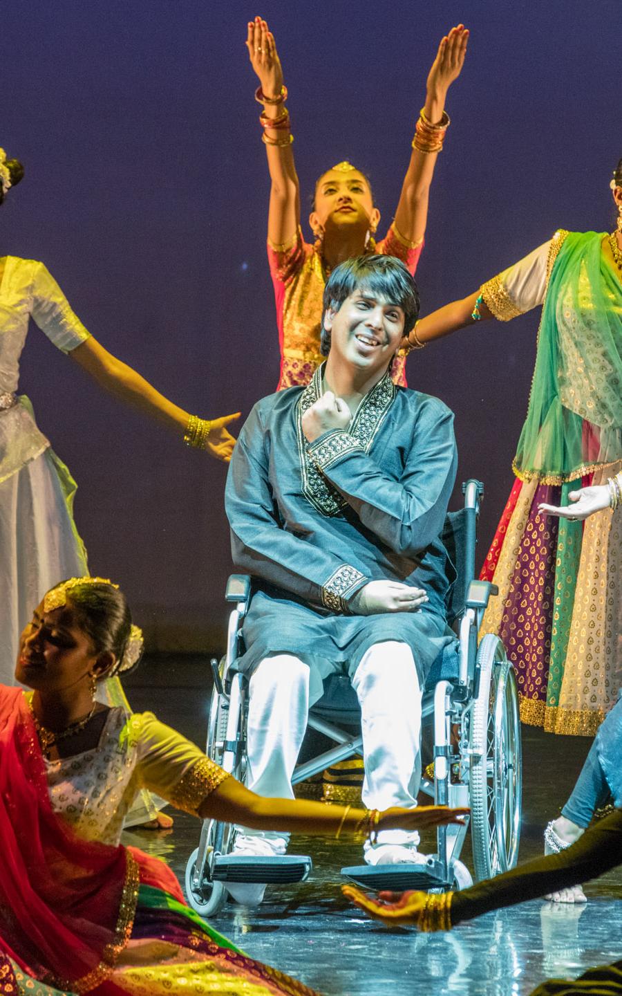 muscular dystrophy did not make Ahneesh give up from his passion of Bollywood dance.