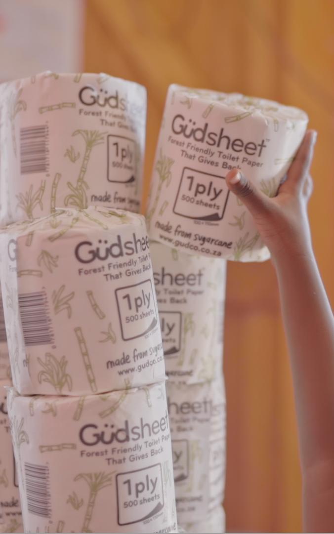 He created a healthy toilet paper.