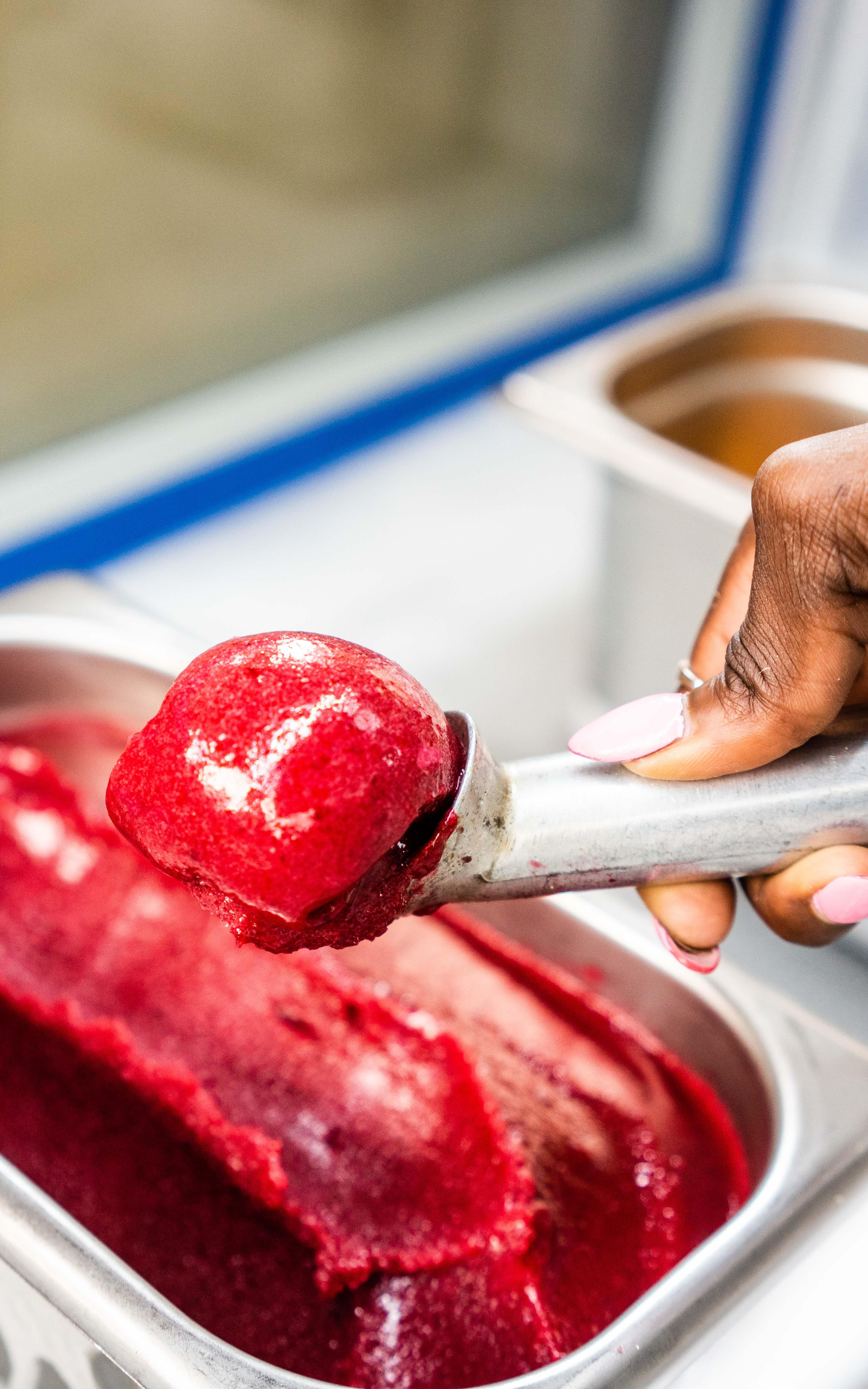 Ice cream soup.