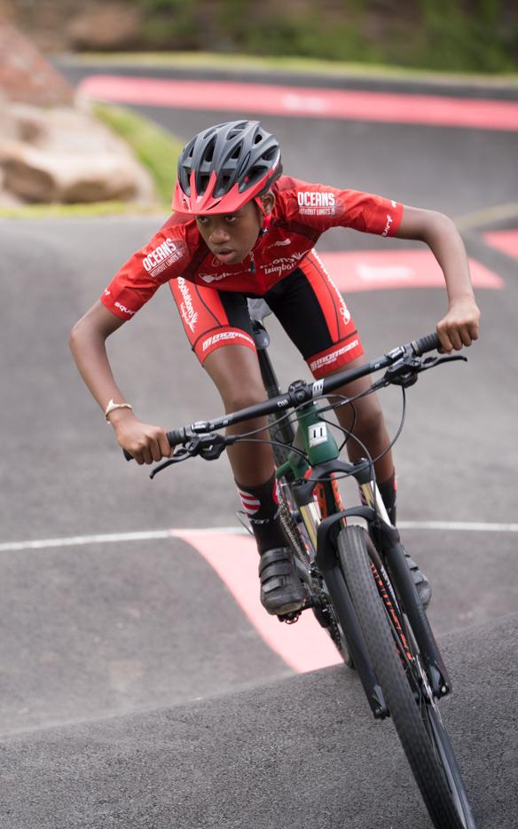 GOge the young girl cyclist.