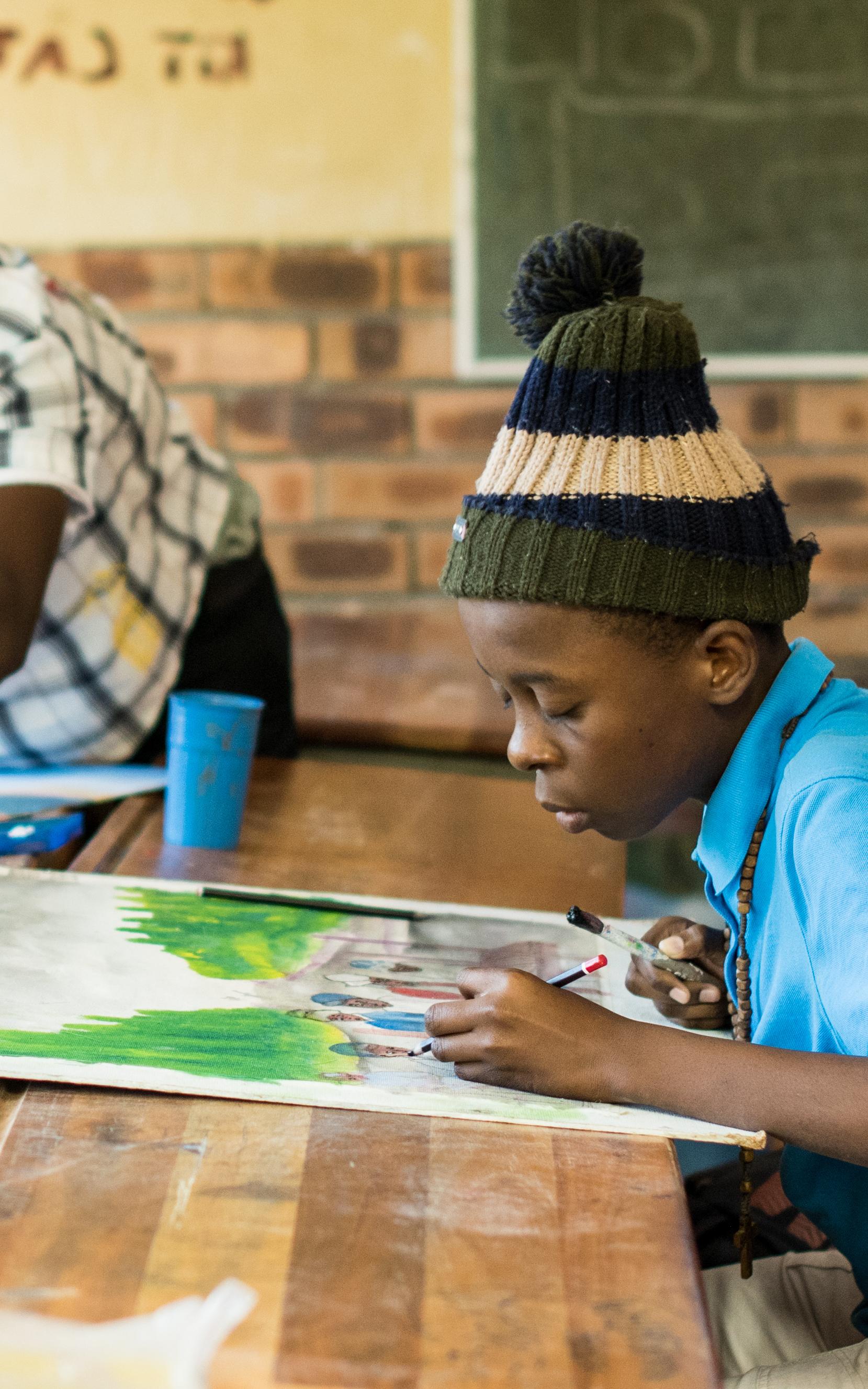 Kid painting