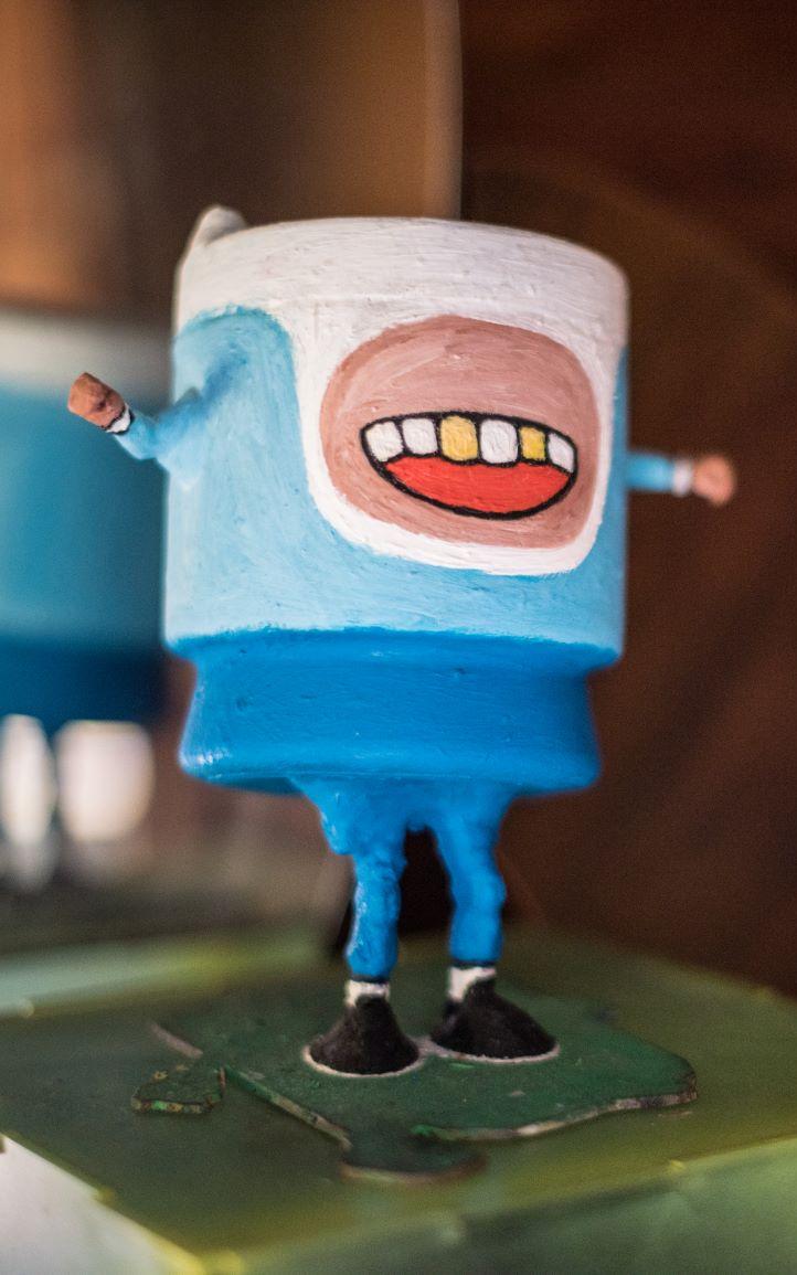 Handmade wooden figurine