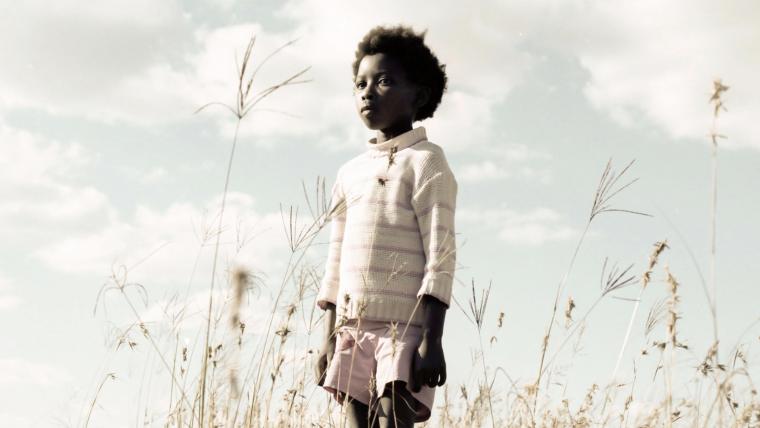 Boy in field