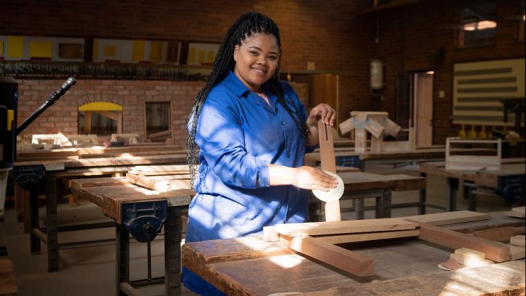breaking up the stereotype of wood making, and teaching kids wood making.