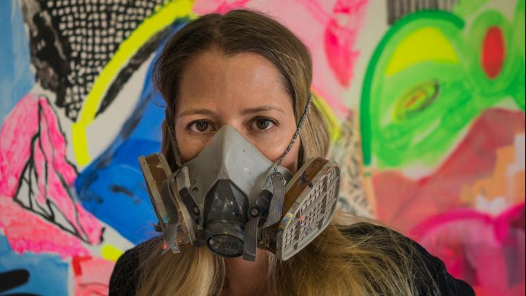 “We all have the capacity to make a difference.” This artist fights injustice with a spray can