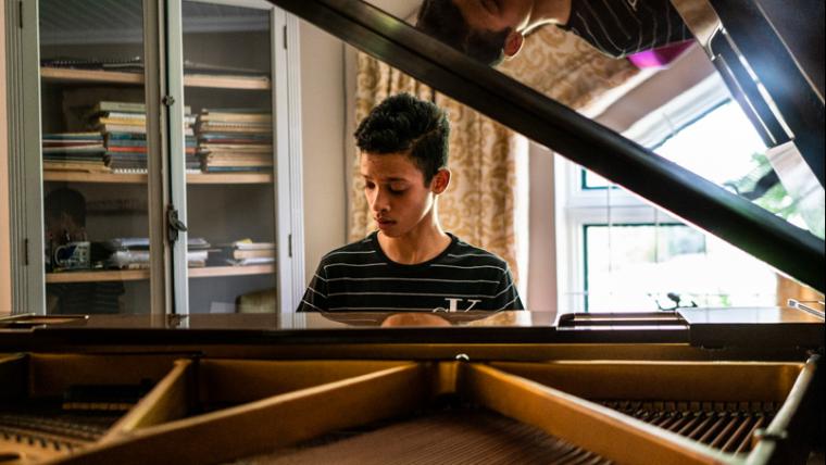 The pianist who harnessed his talent with an iPad