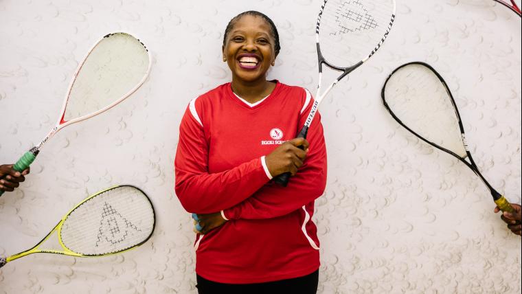 Thanks to this squash coach, disadvantaged children now have the ball back in their court