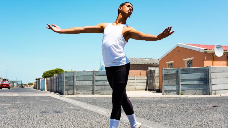 Boy in Ballet Shoes.