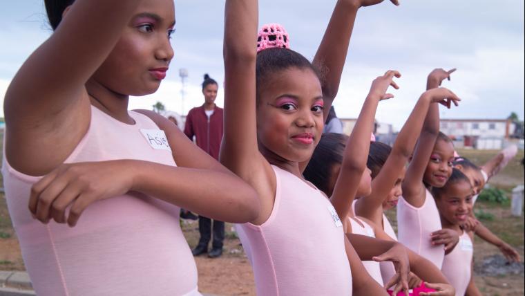 Armed with tutus and soccer togs, this community leader restores life to Lavender Hill 