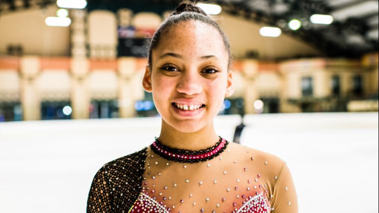 The 13-year-old international gold medalist set to become South Africa’s best figure skater