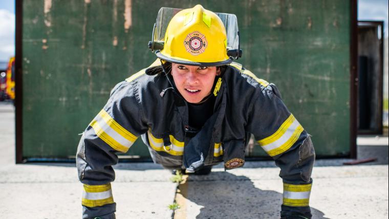 Meet the firefighter blazing a trail of inspiration