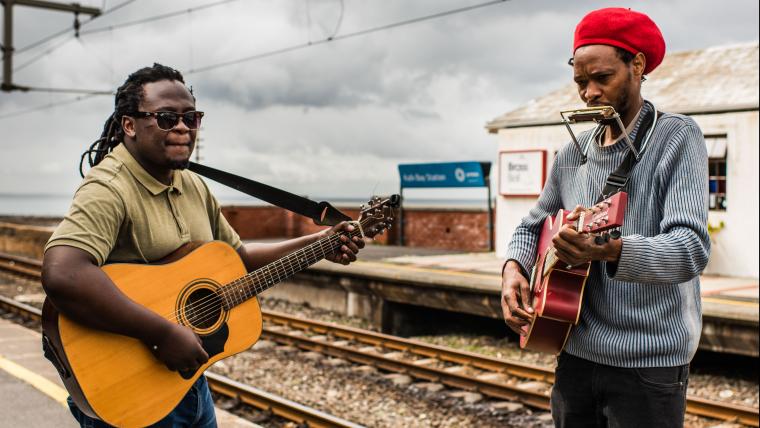 From busking on trains to performing at major music festivals, meet the musicians playing for our heritage